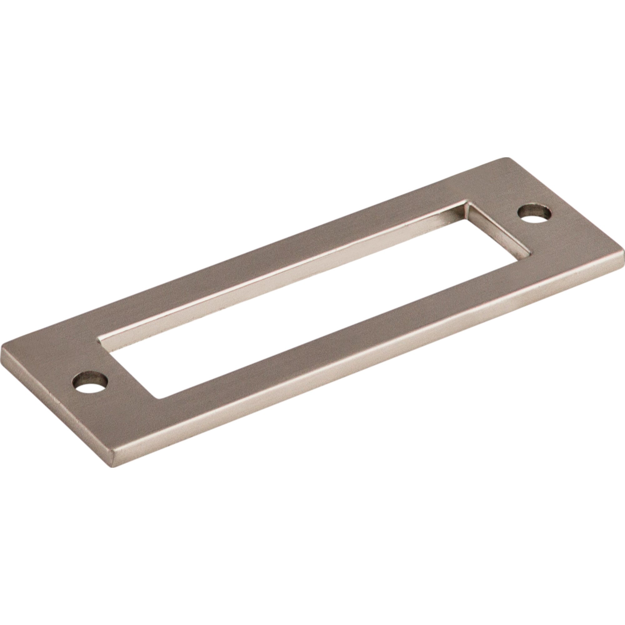 Hollin 3" Center to Center Pull Backplate - Brushed Satin Nickel