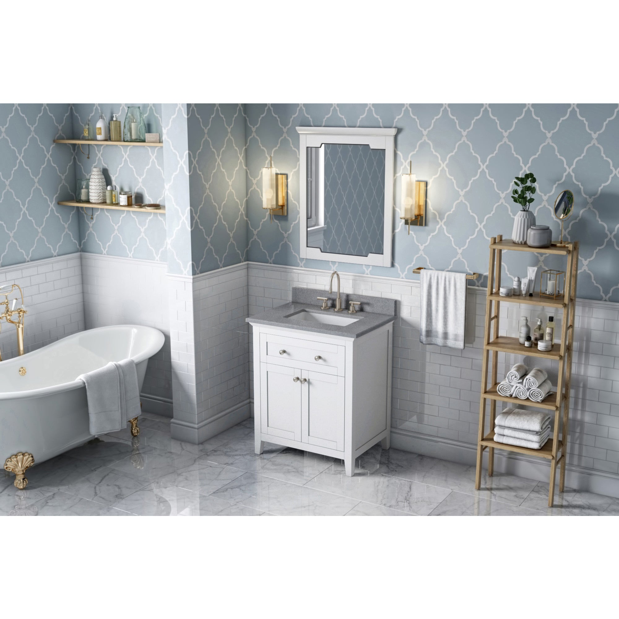 30" Chatham Vanity – White