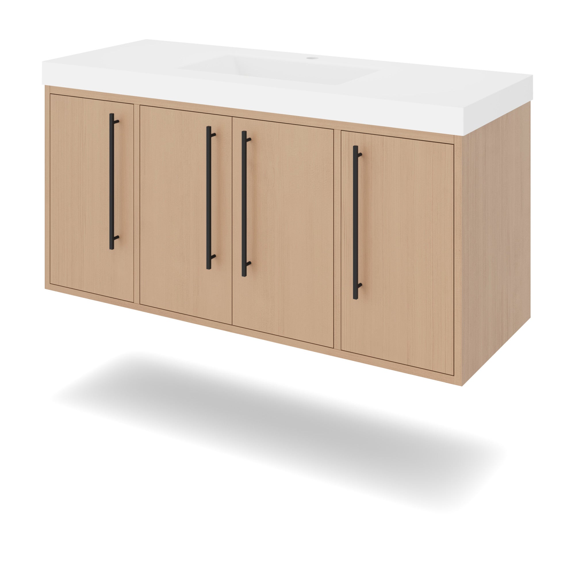 48" Tempest Vanity – Natural Oak