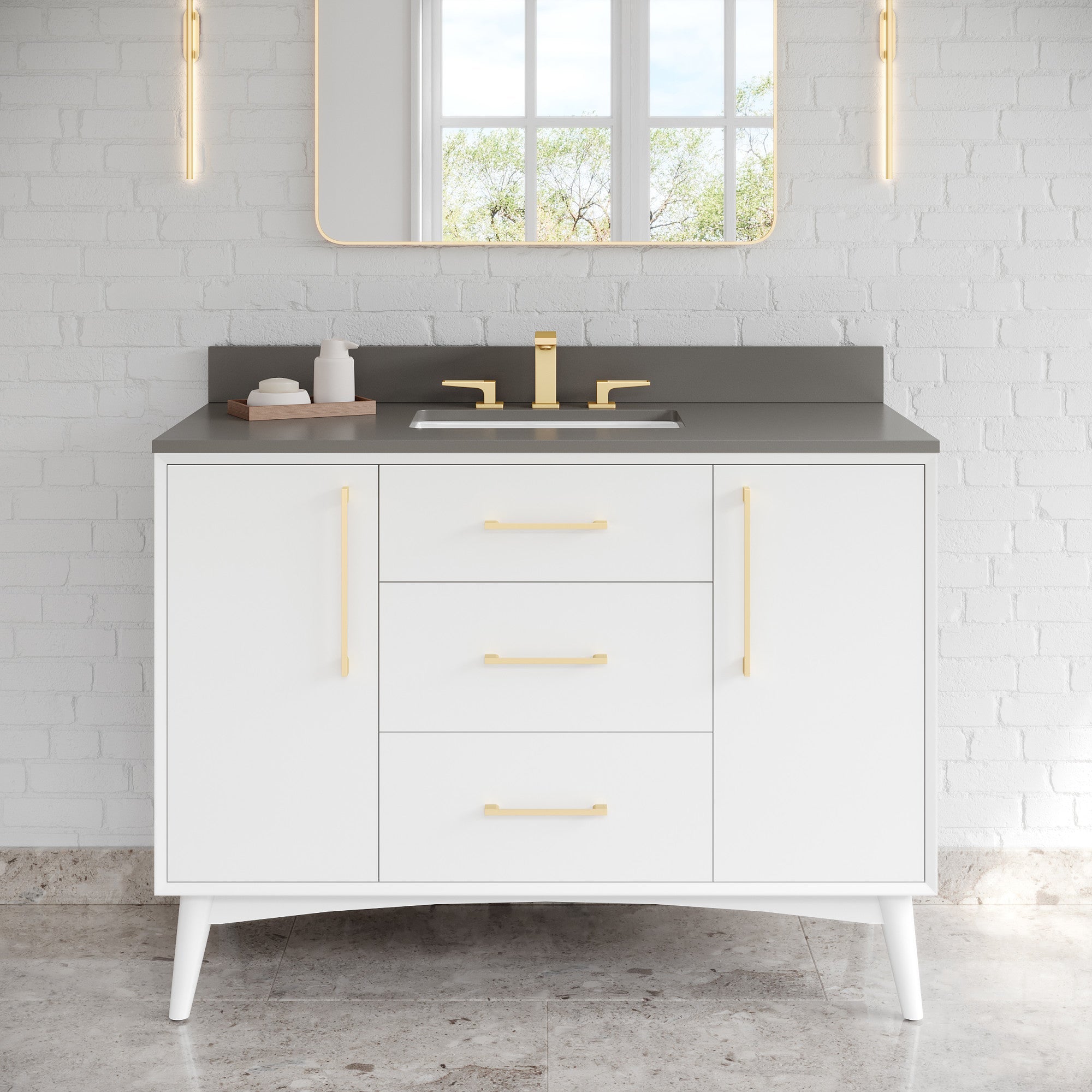 48" Dashwood Vanity – White
