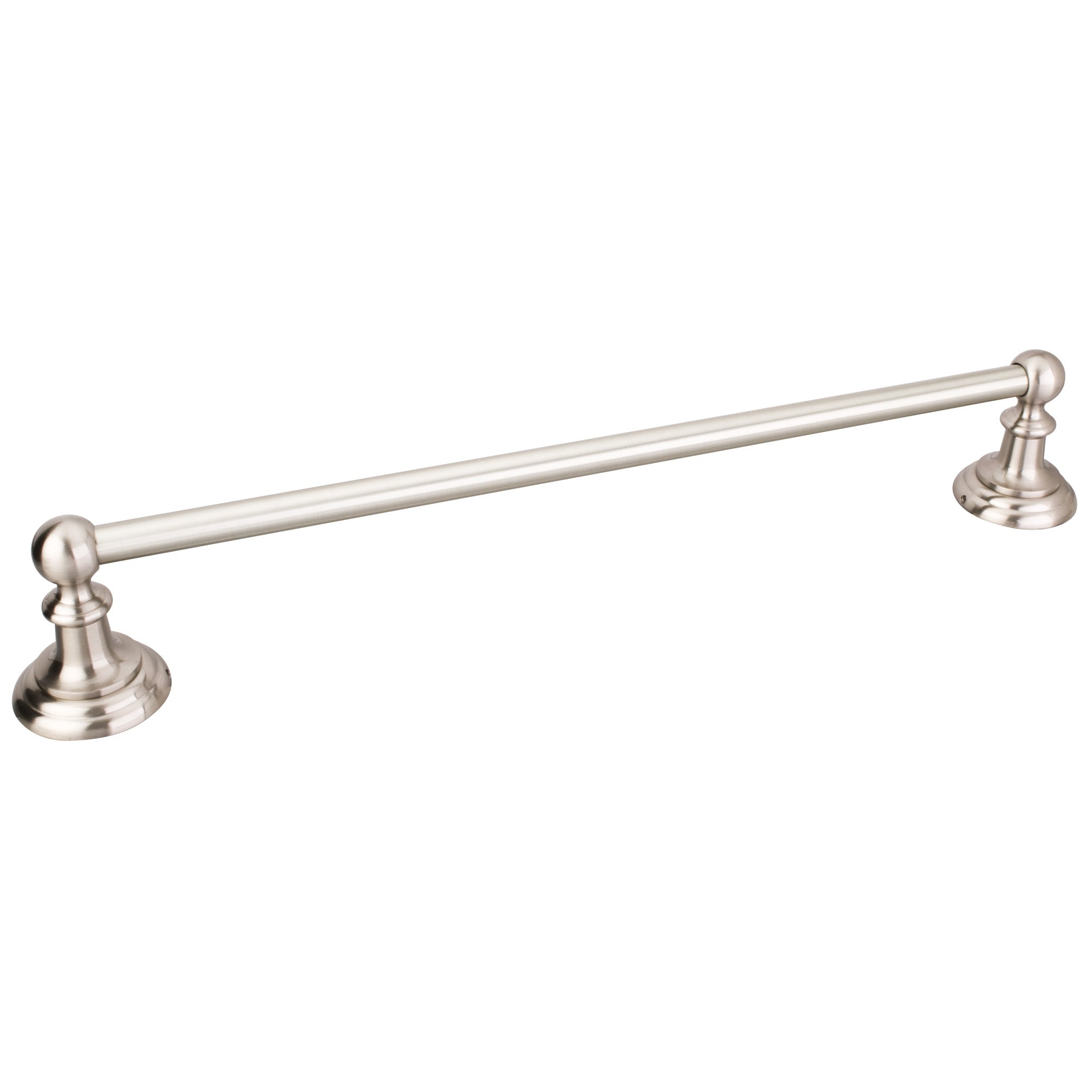 Fairview Satin Nickel 24" Single Towel Bar - Retail Packaged