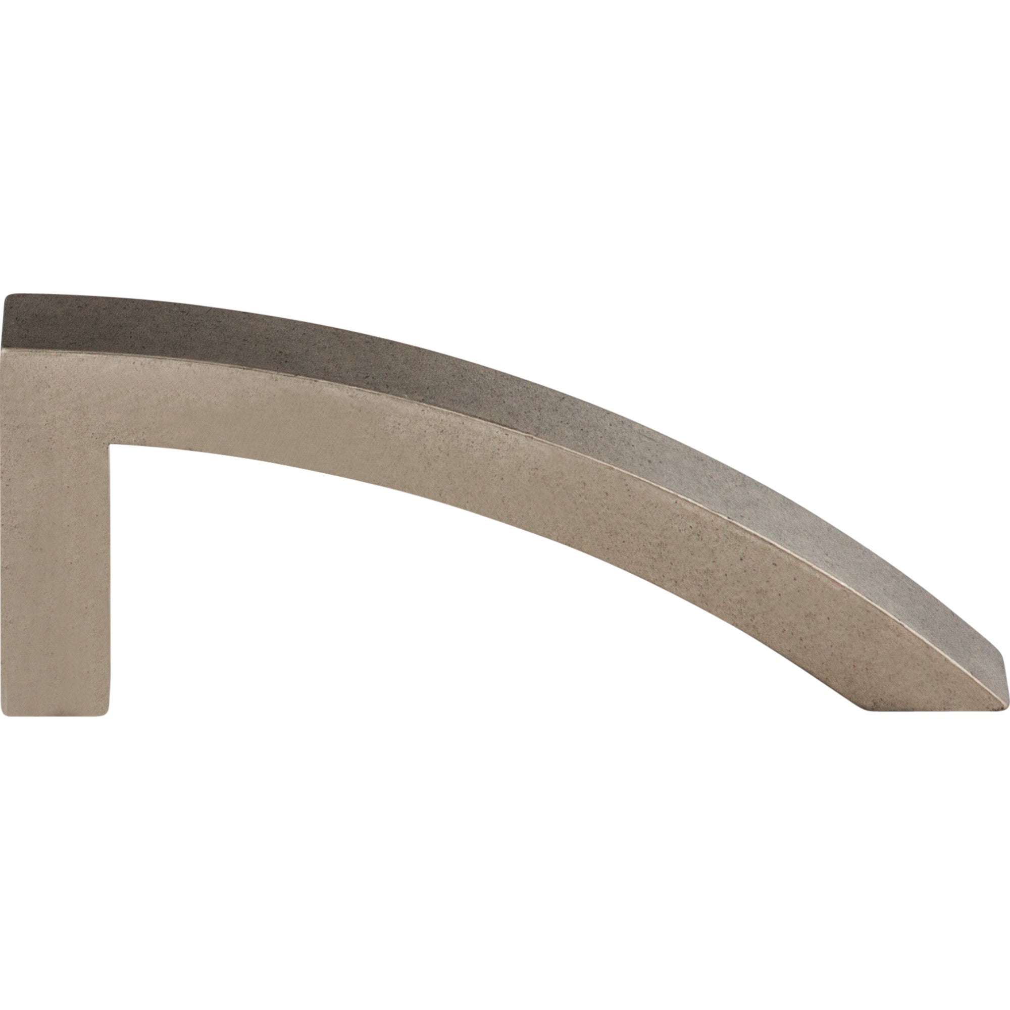Sloped 3 7/8" Center to Center Bar Pull - Pewter Antique