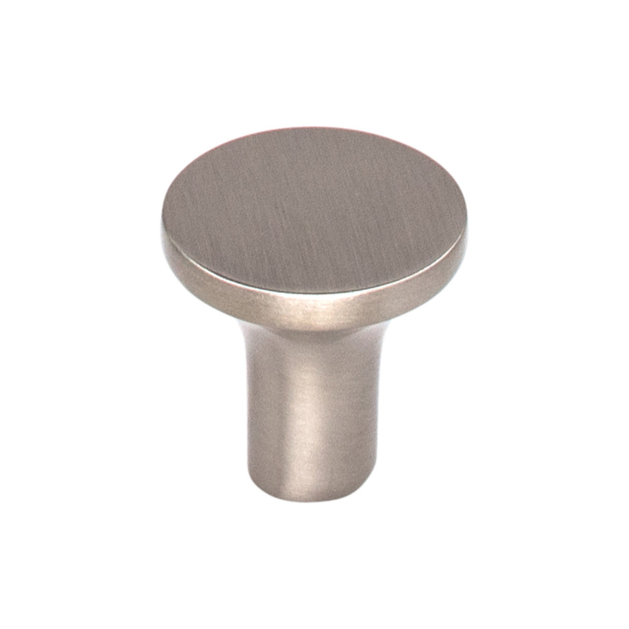 Marion 1" Diameter Round Knob - Brushed Satin Nickel