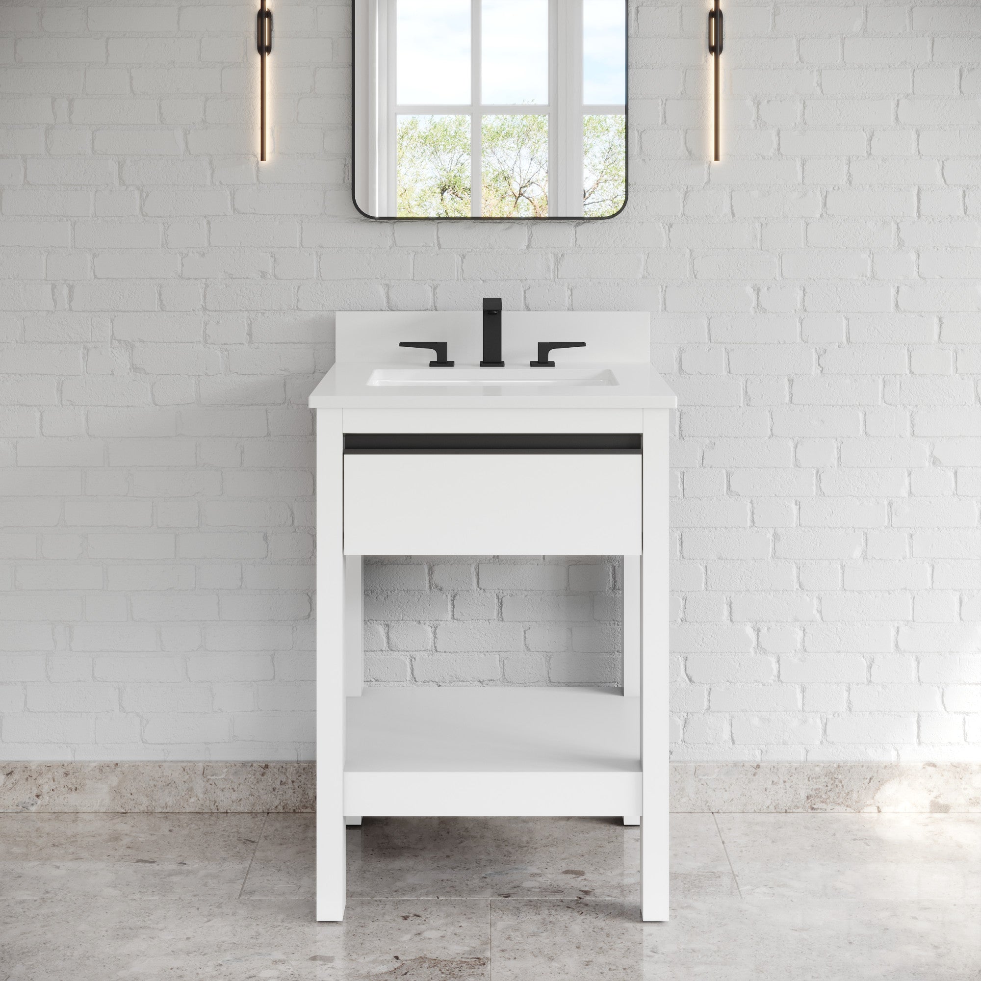24" Jubilee Vanity – White