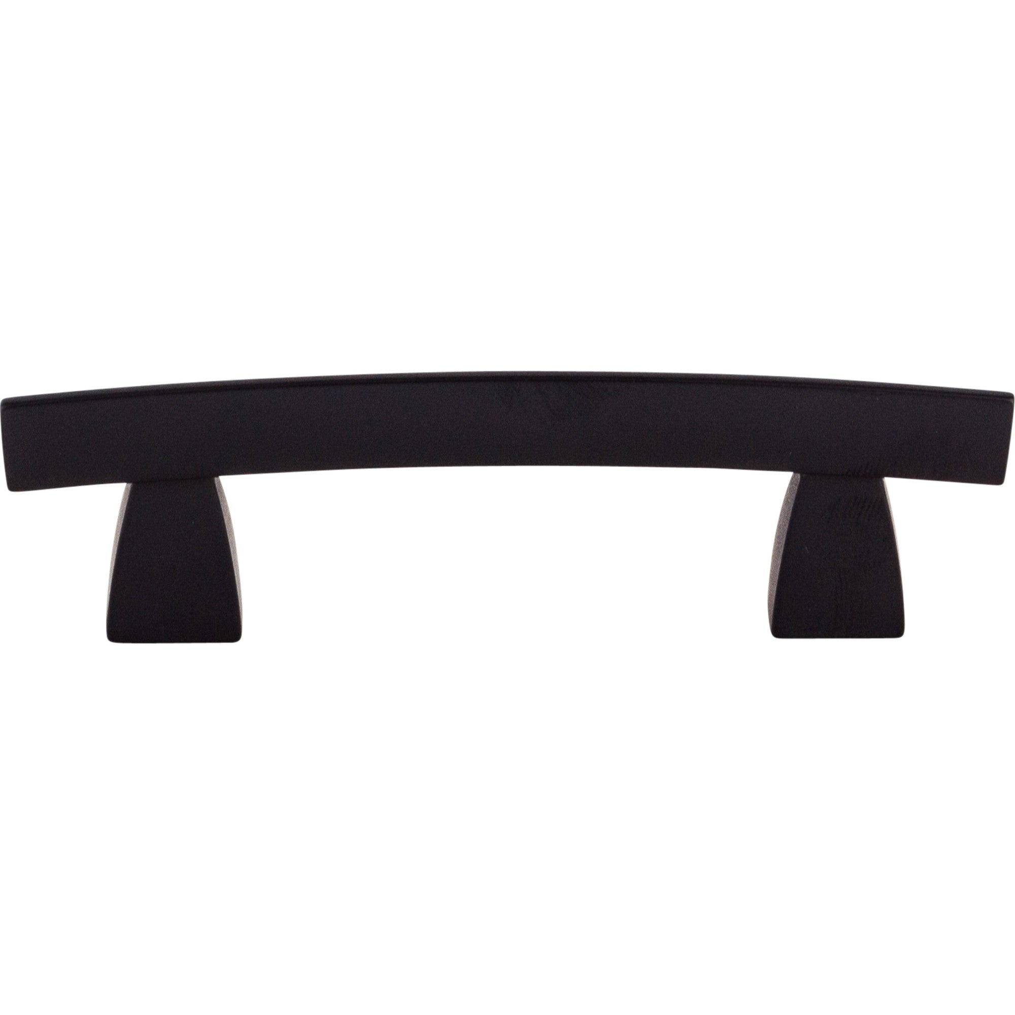 Arched 3" Center to Center Bar Pull - Flat Black