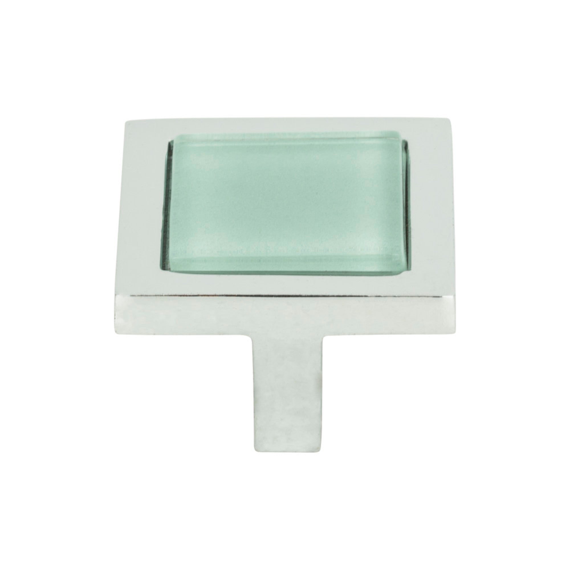 Spa Square Knob - Polished Chrome