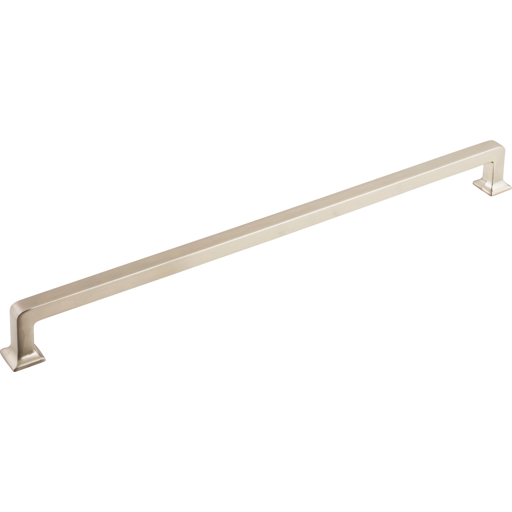 Ascendra 12" Center to Center Bar Pull - Brushed Satin Nickel