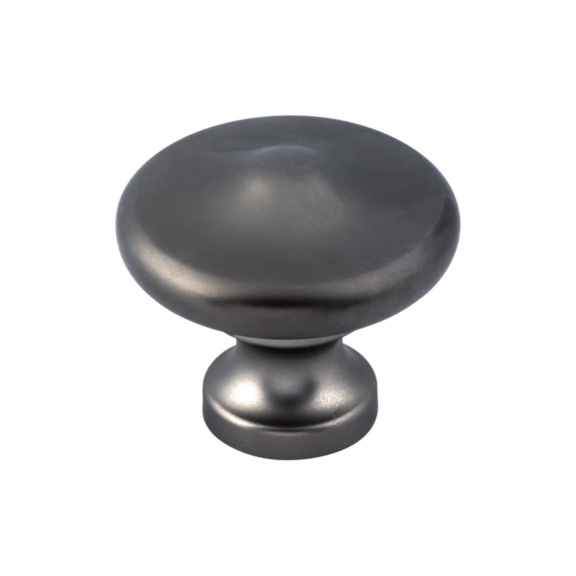 Peak Round Knob - Ash Gray