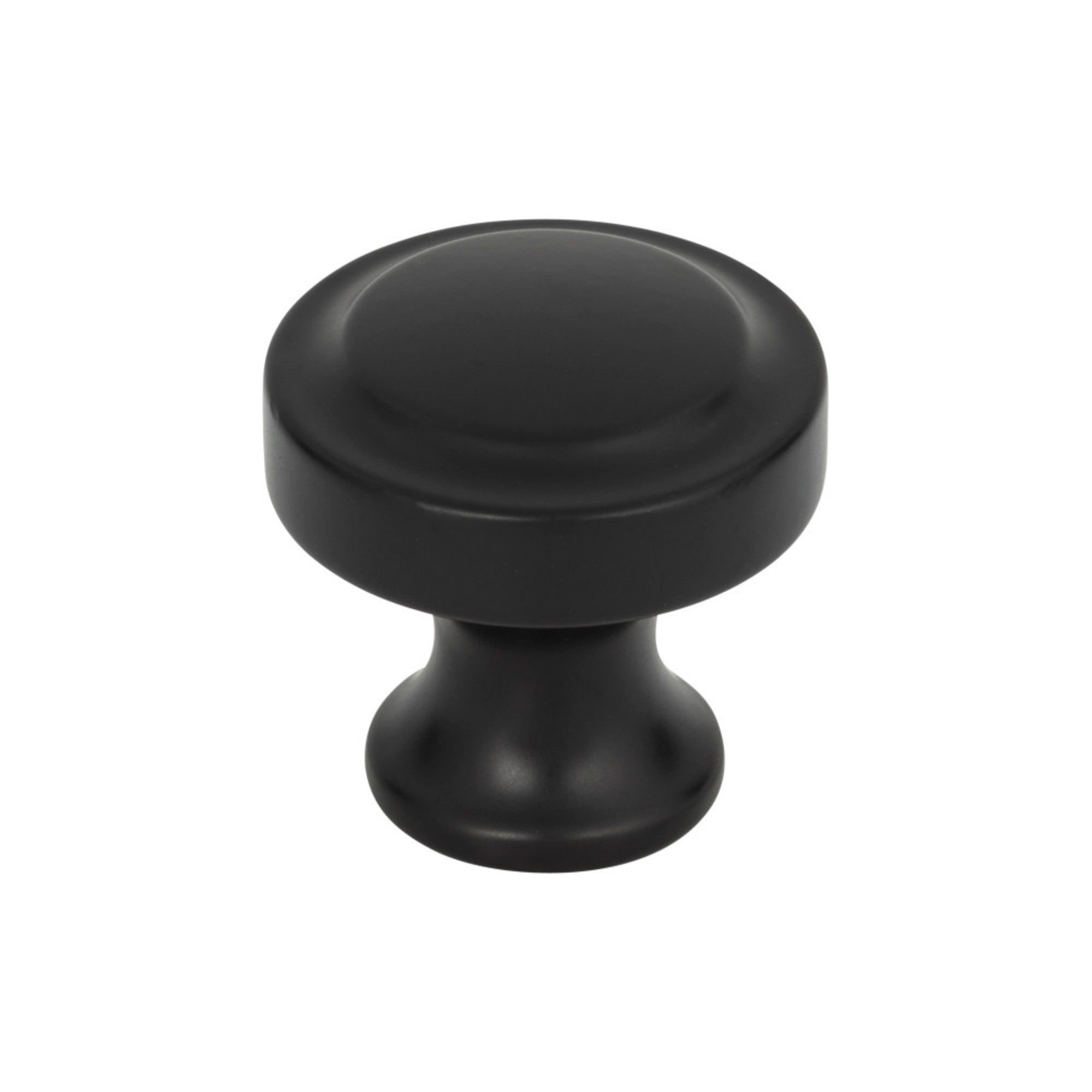 Bradbury Round Knob - Matte Black