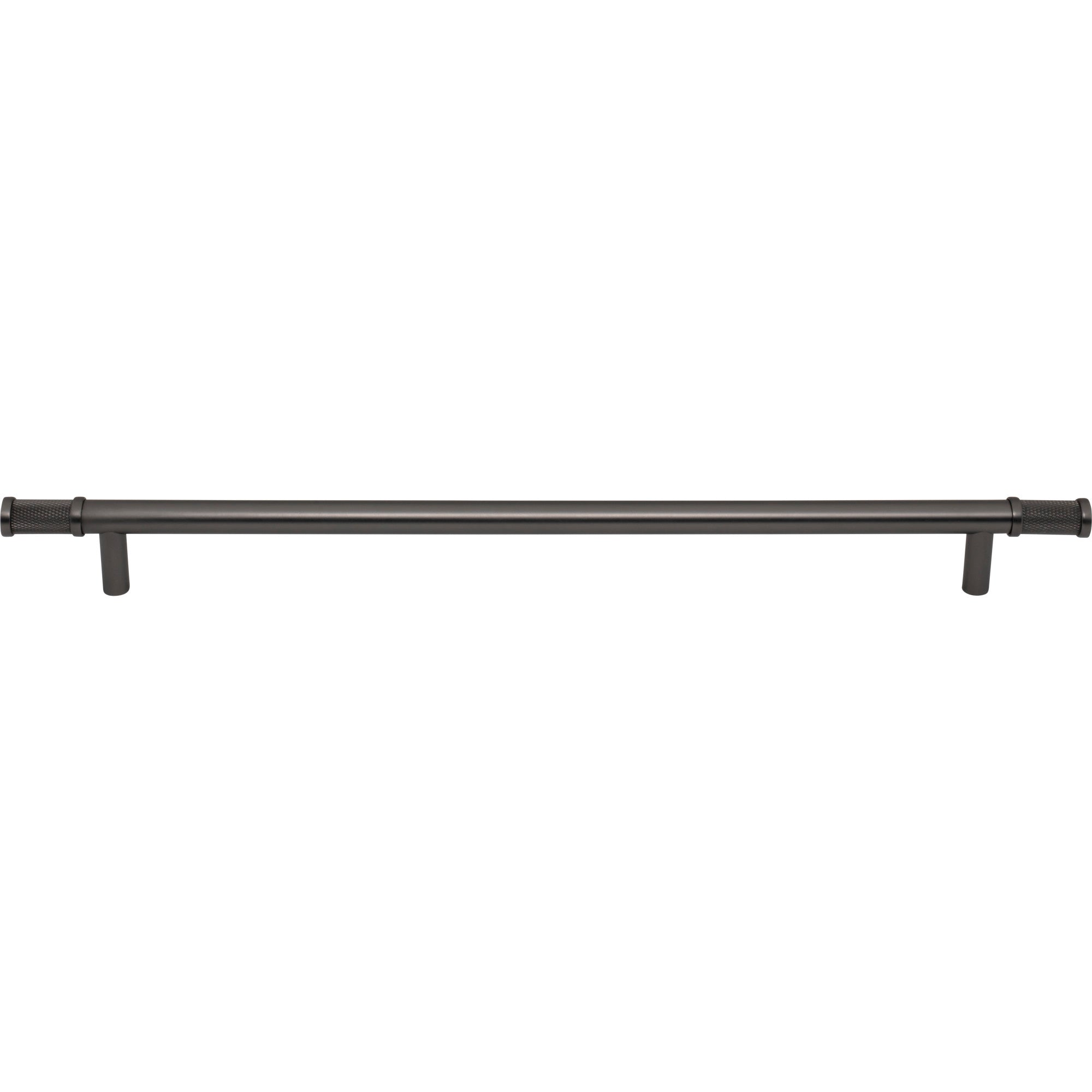 Burnham 12" Center to Center Bar Pull - Ash Gray