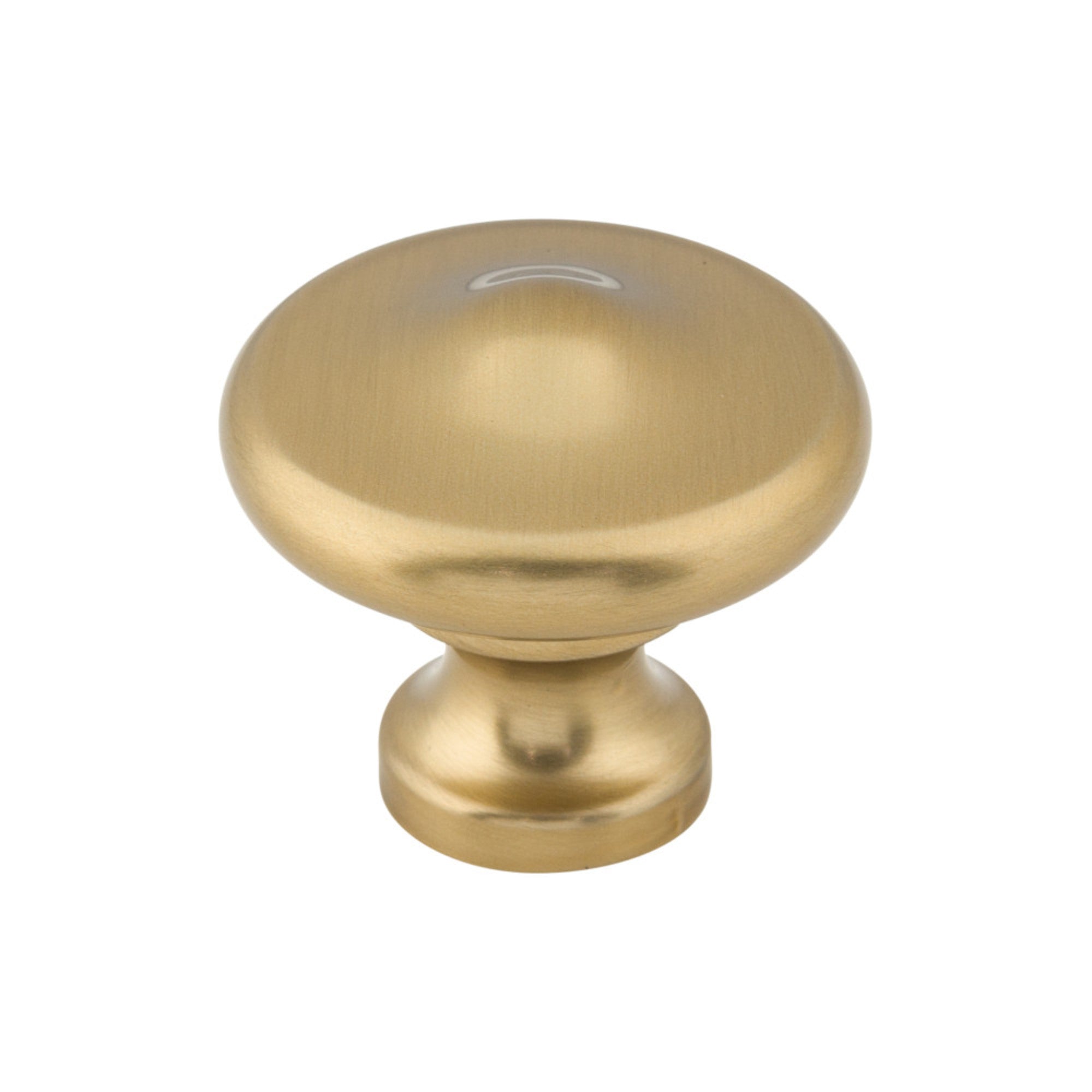 Peak Round Knob - Honey Bronze