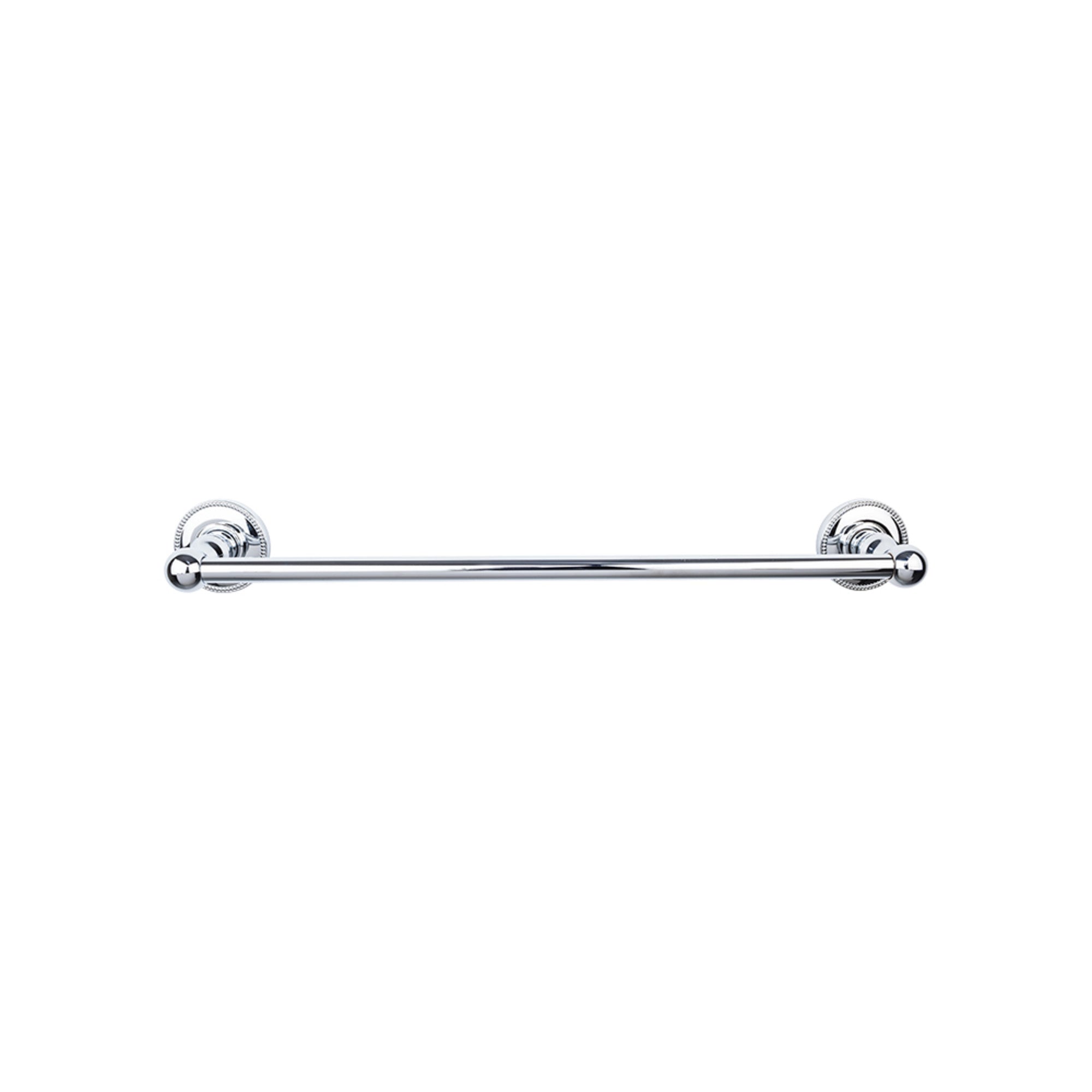 TOP BATH (R) Edwardian Bath Single 26 1/2" Wall Mounted Towel Bar - Polished Chrome