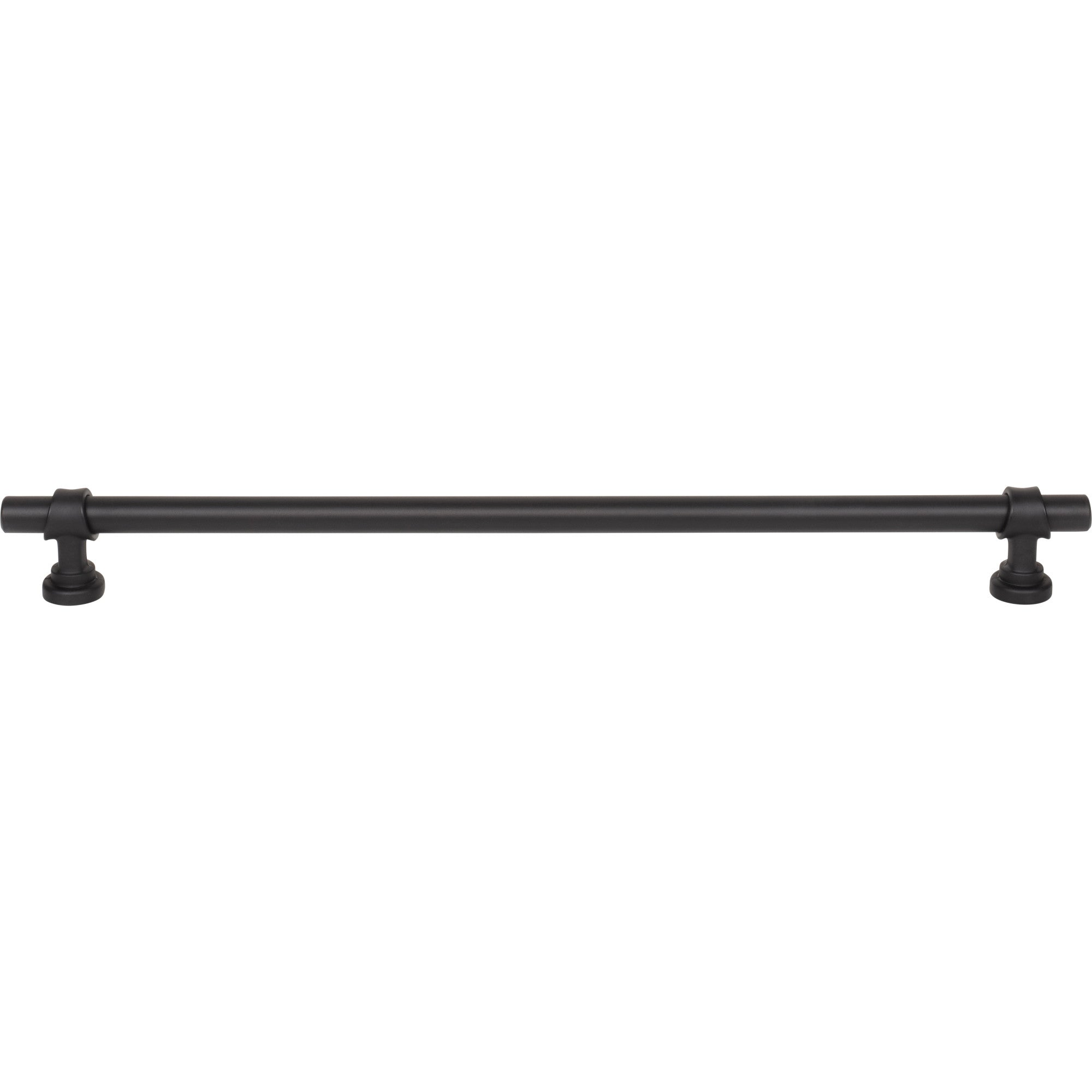 Bit 12" Center to Center Bar Pull - Flat Black