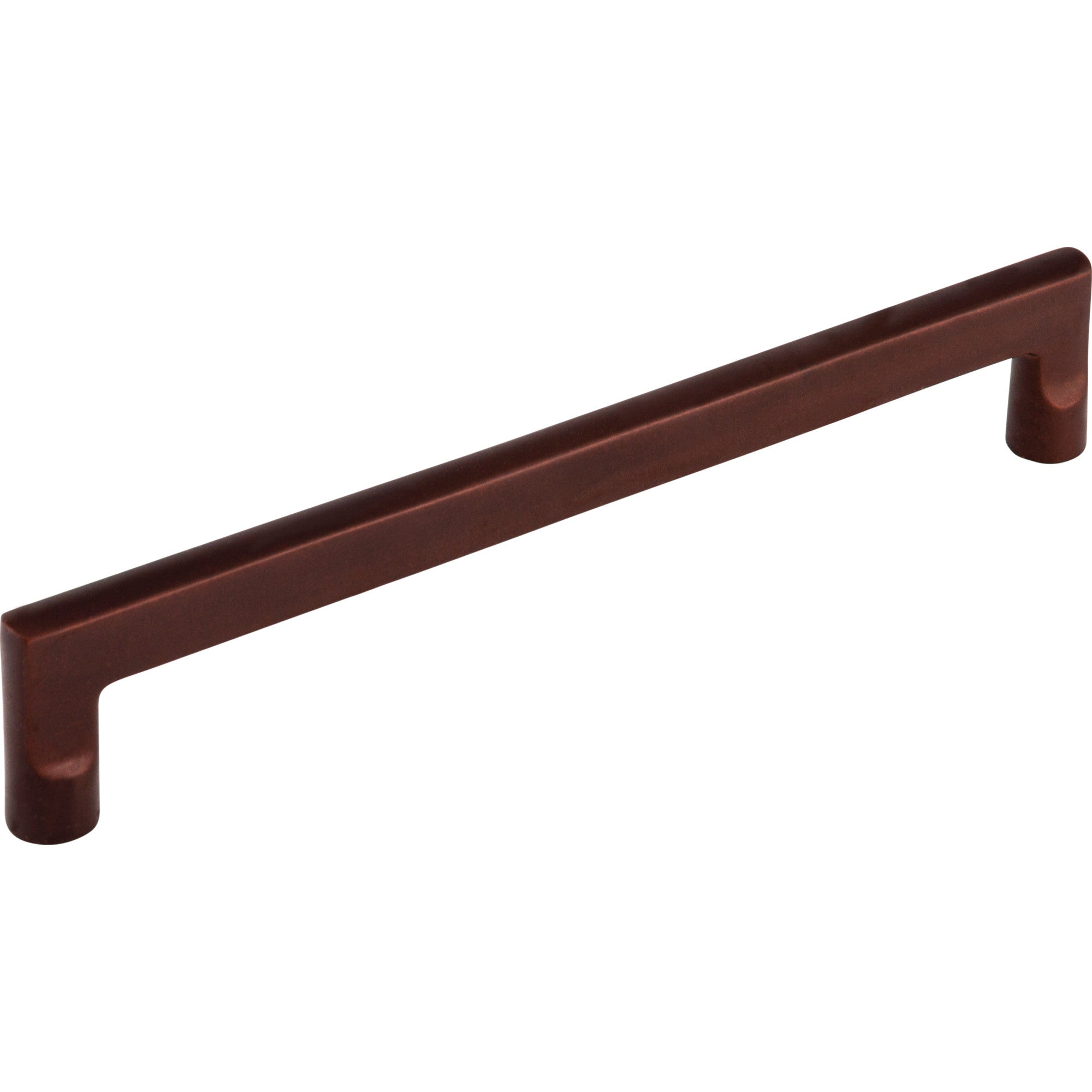 Aspen Flat Sided 9" Center to Center Bar Pull - Mahogany Bronze