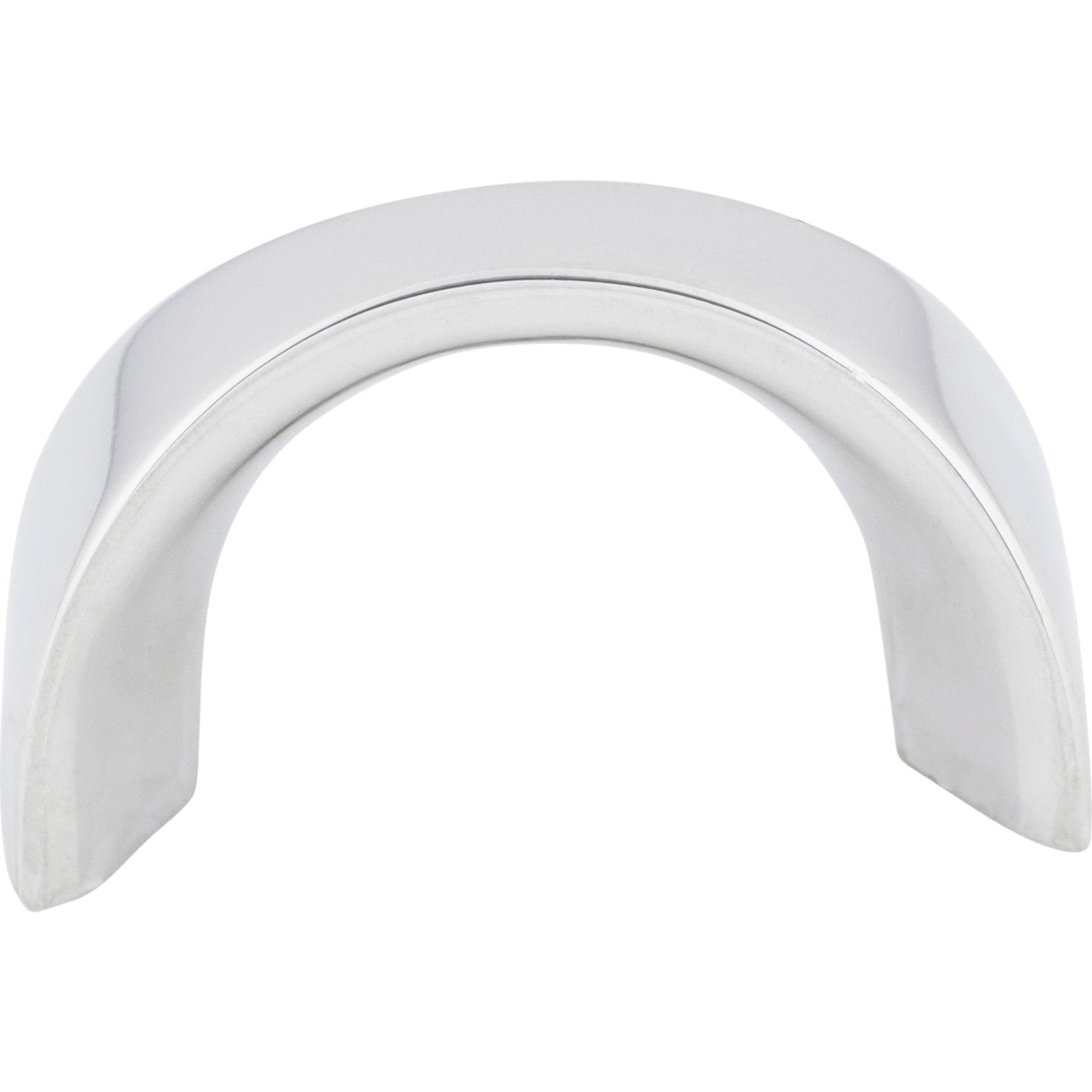 Crescent 1 1/4" Center to Center Bar Pull - Polished Chrome