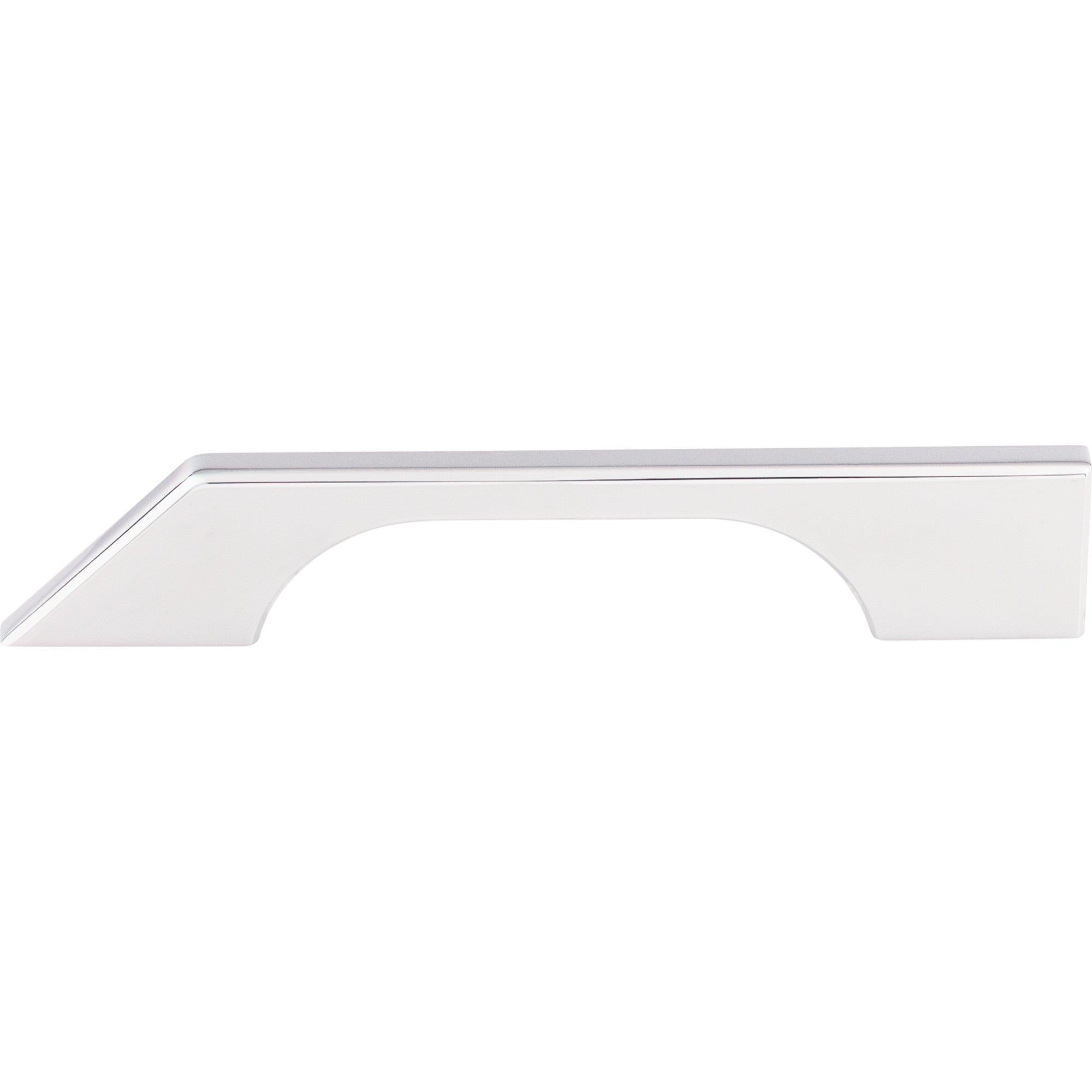 Tapered 5" Center to Center Bar Pull - Polished Chrome