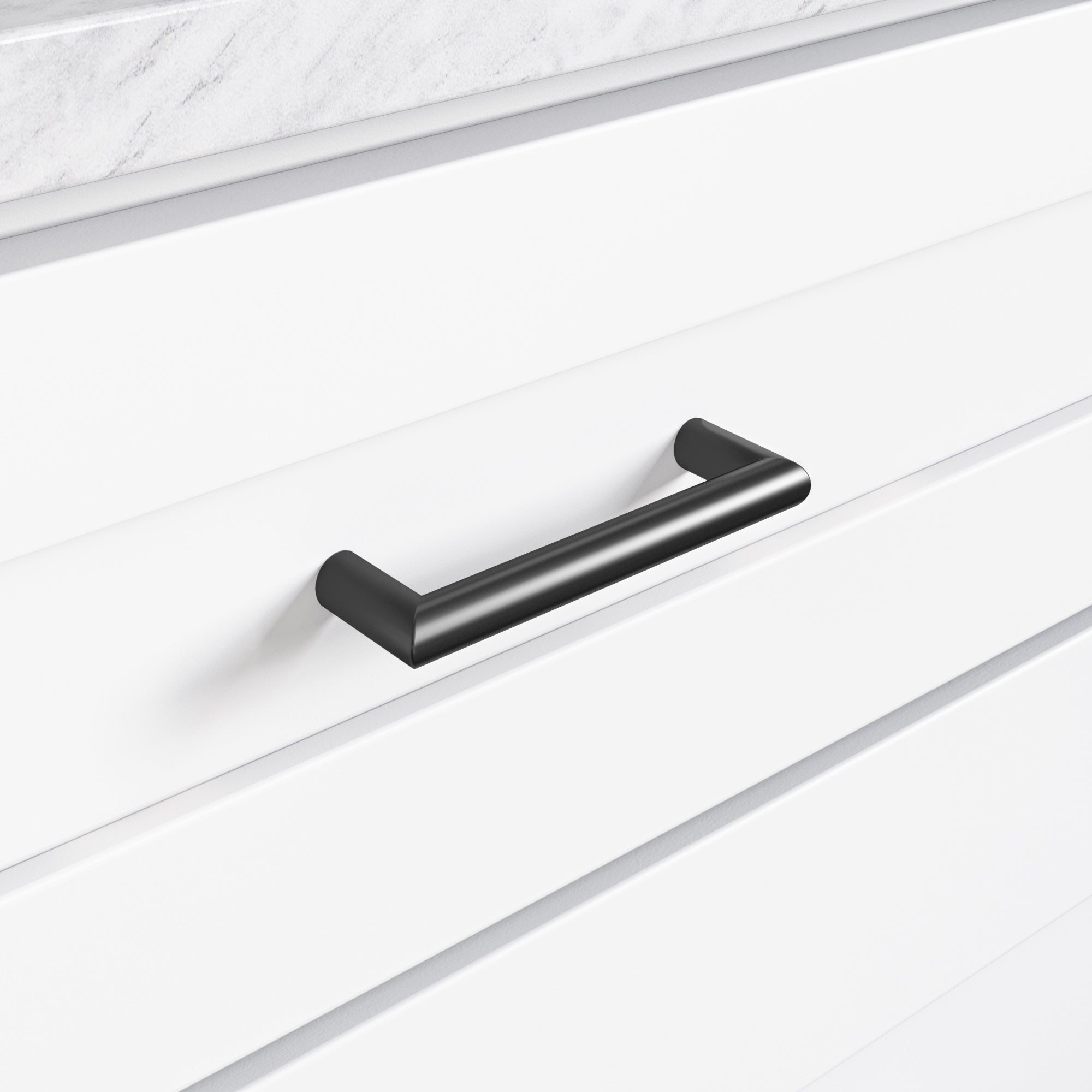 Kinney 3" Center to Center Bar Pull - Flat Black