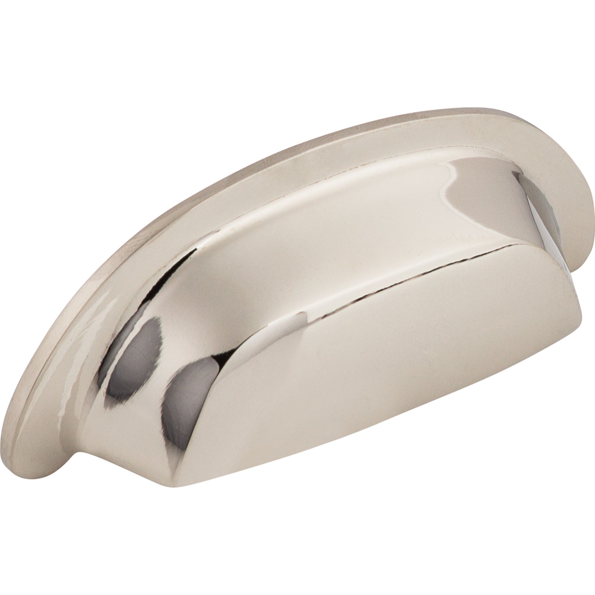 Aspen II 3" Center to Center Cup/Bin Pull - Polished Nickel