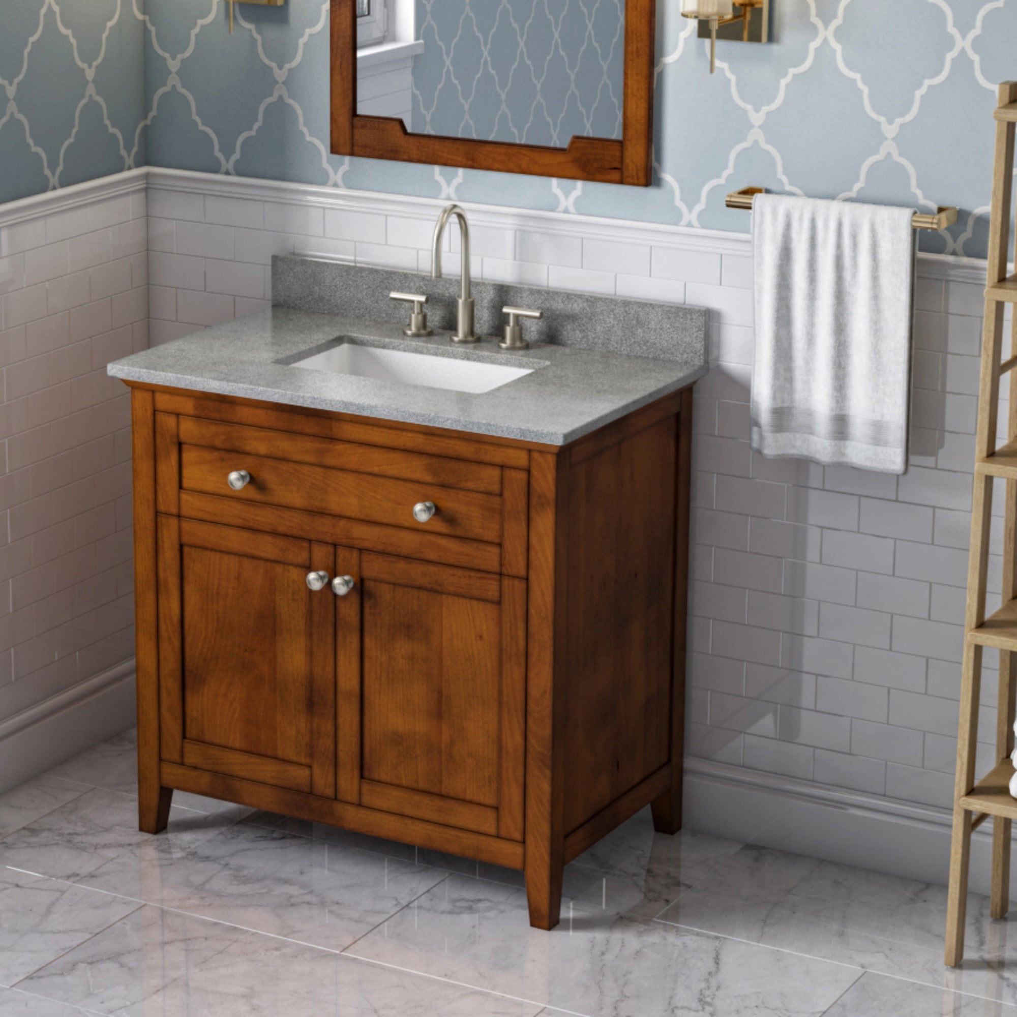 36" Chatham Vanity – Chocolate