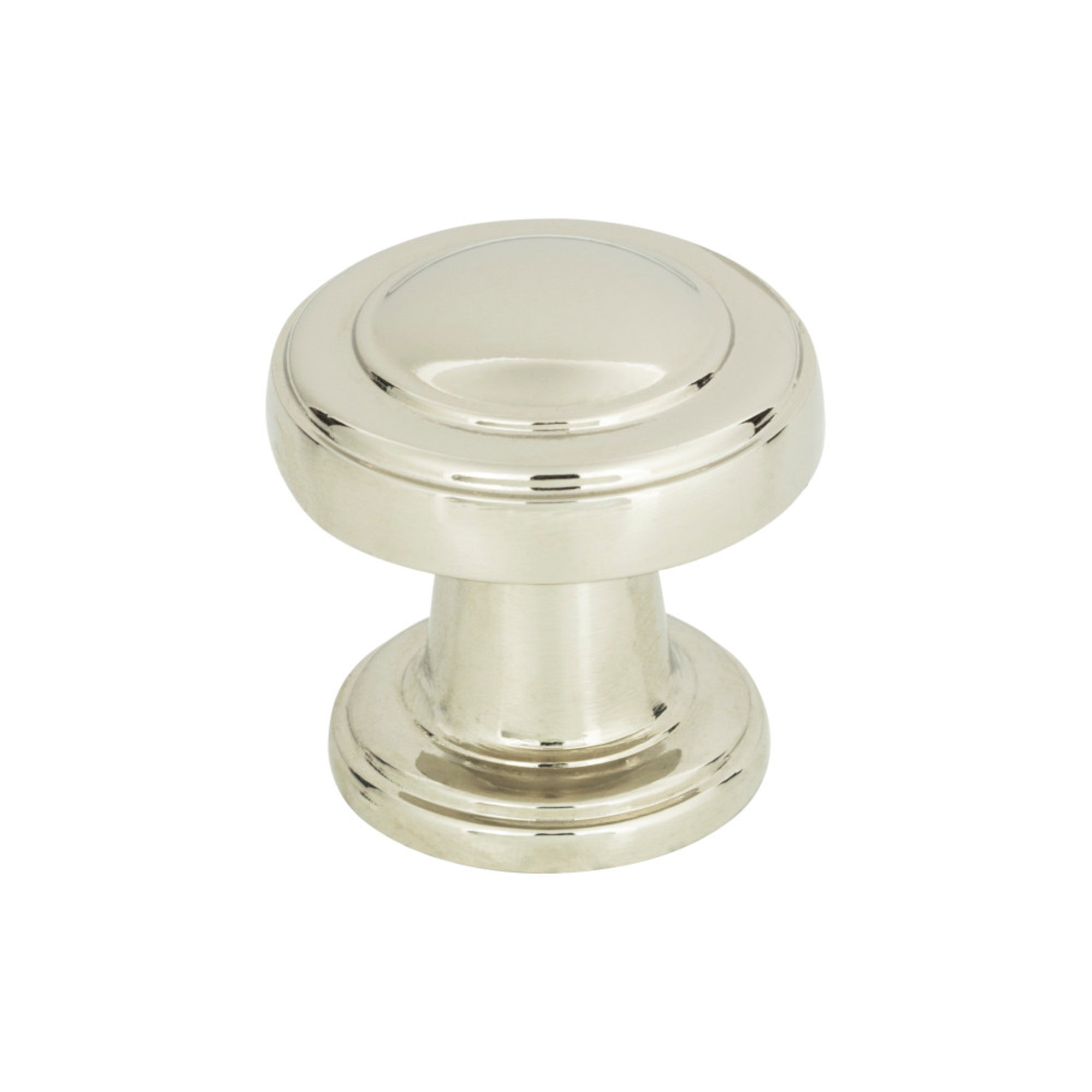 Bronte Round Knob - Polished Nickel