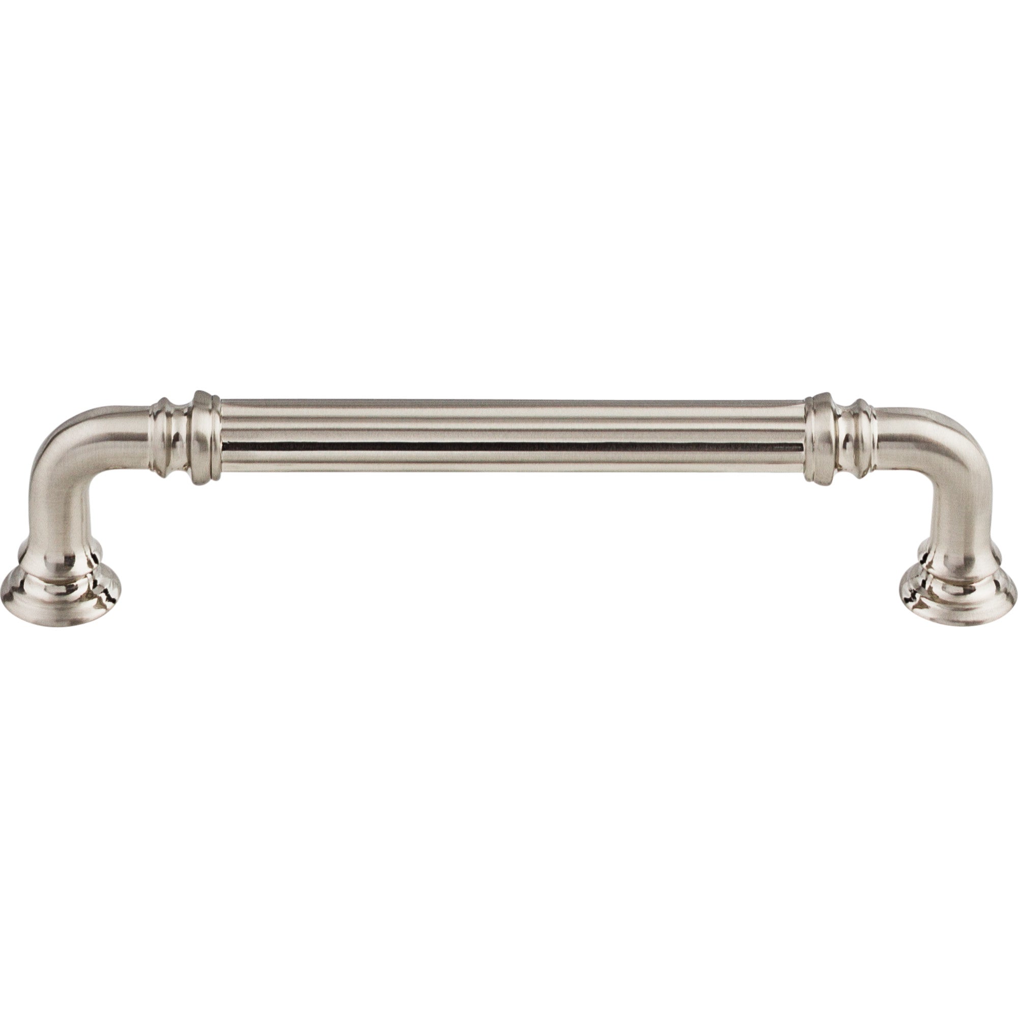 Reeded Bar Pull - Brushed Satin Nickel