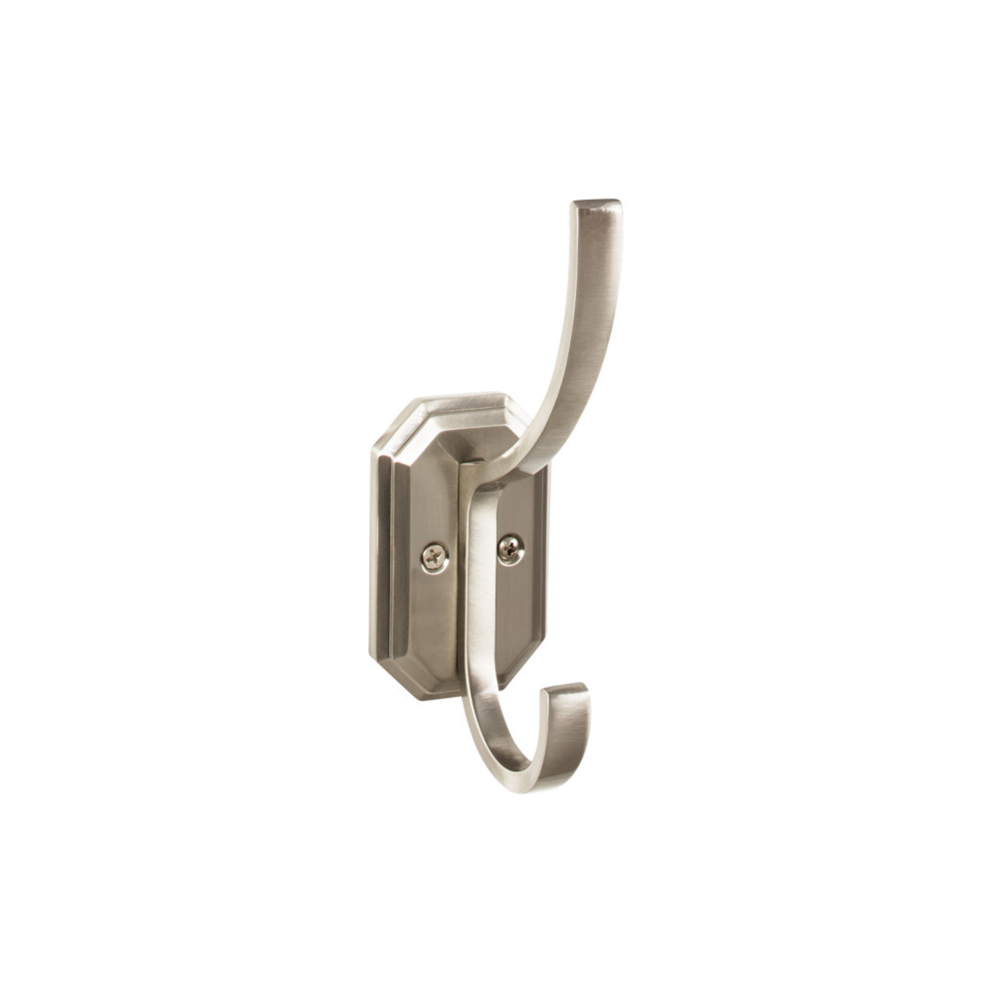 Emerald 6 1/4" Wall Hooks - Brushed Satin Nickel