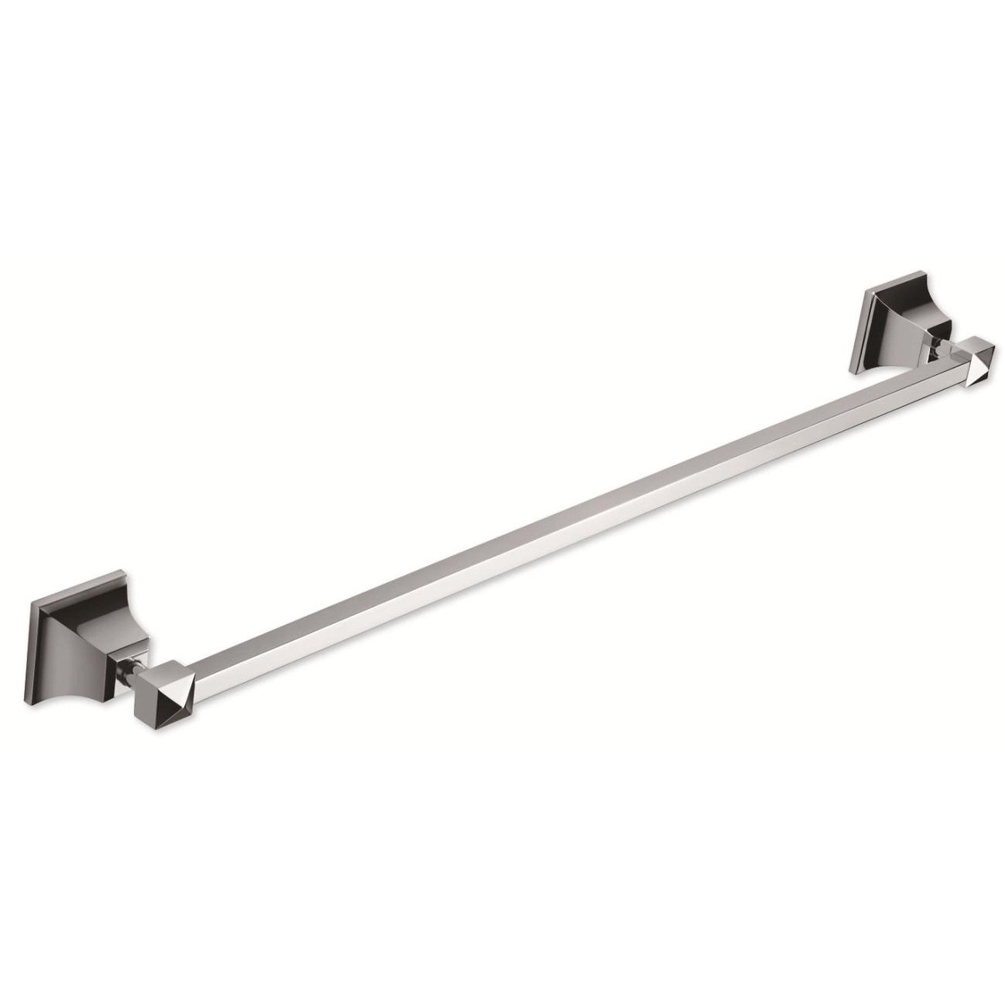 Gratitude Single 17 1/2" Wall Mounted Towel Bar - Polished Chrome