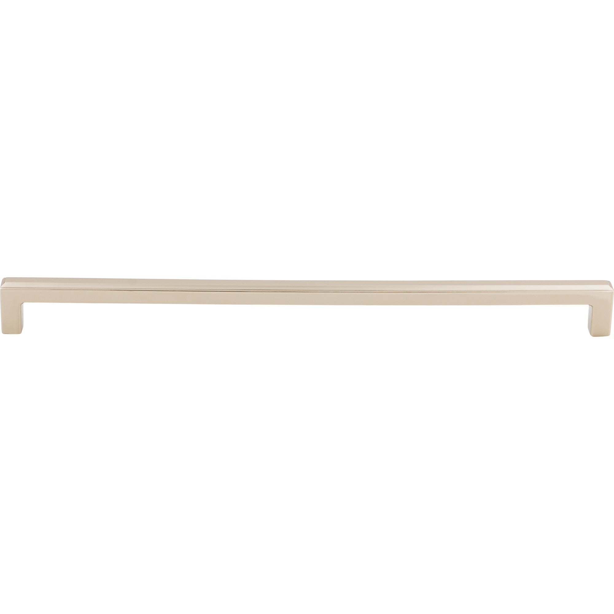 Podium 12" Center to Center Bar Pull - Polished Nickel