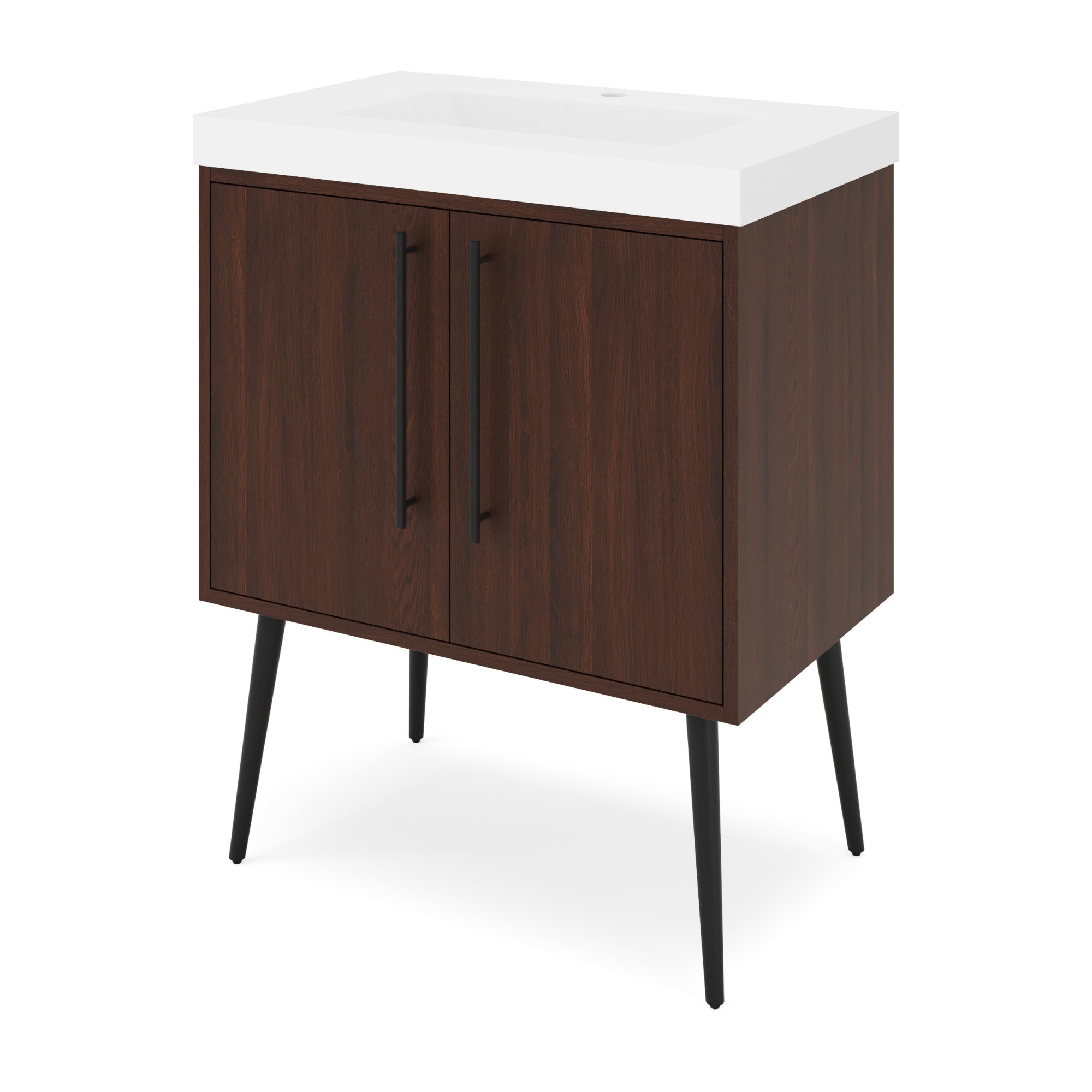 30" Tempest Vanity – Dark Walnut