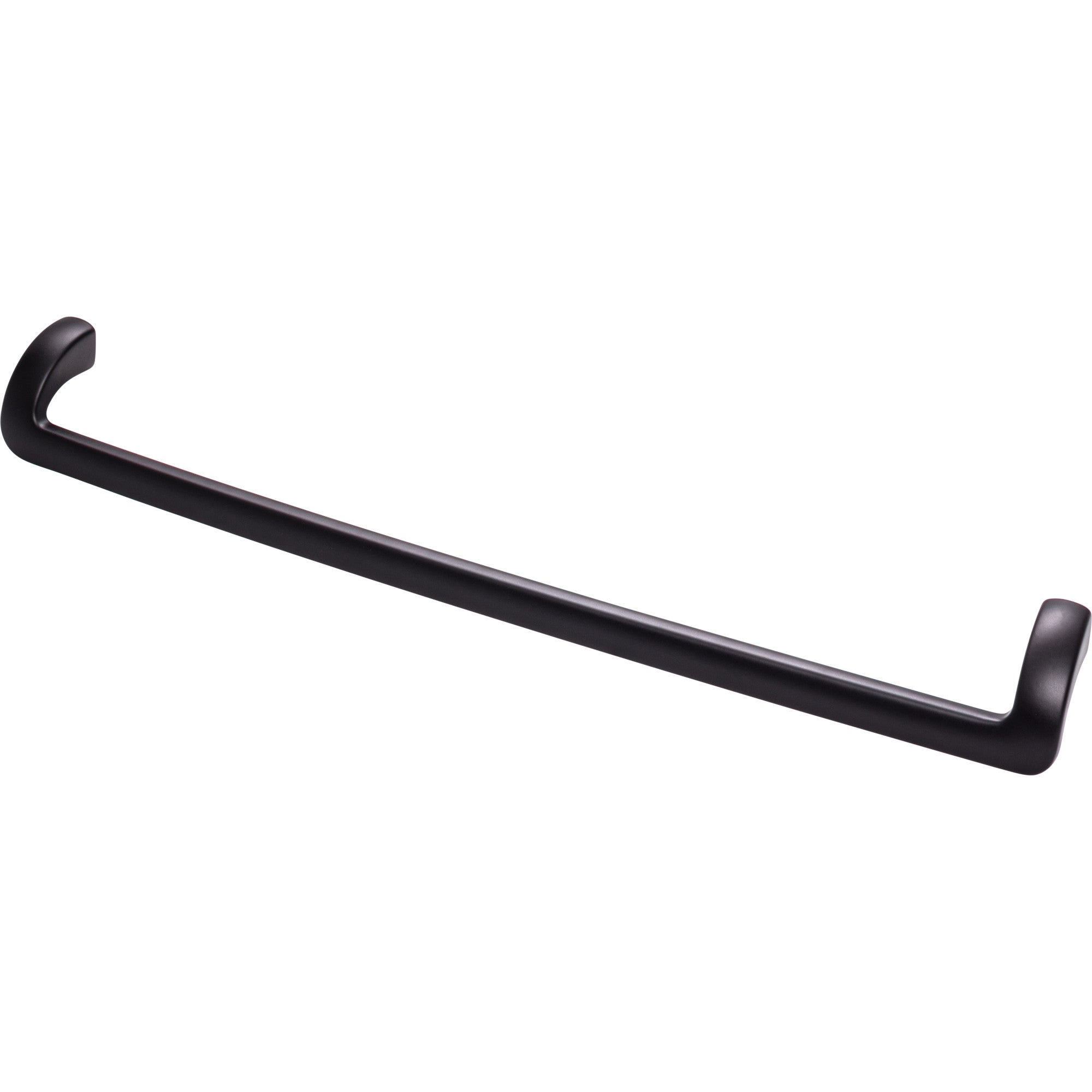Kentfield 12" Center to Center Drop Handle - Flat Black