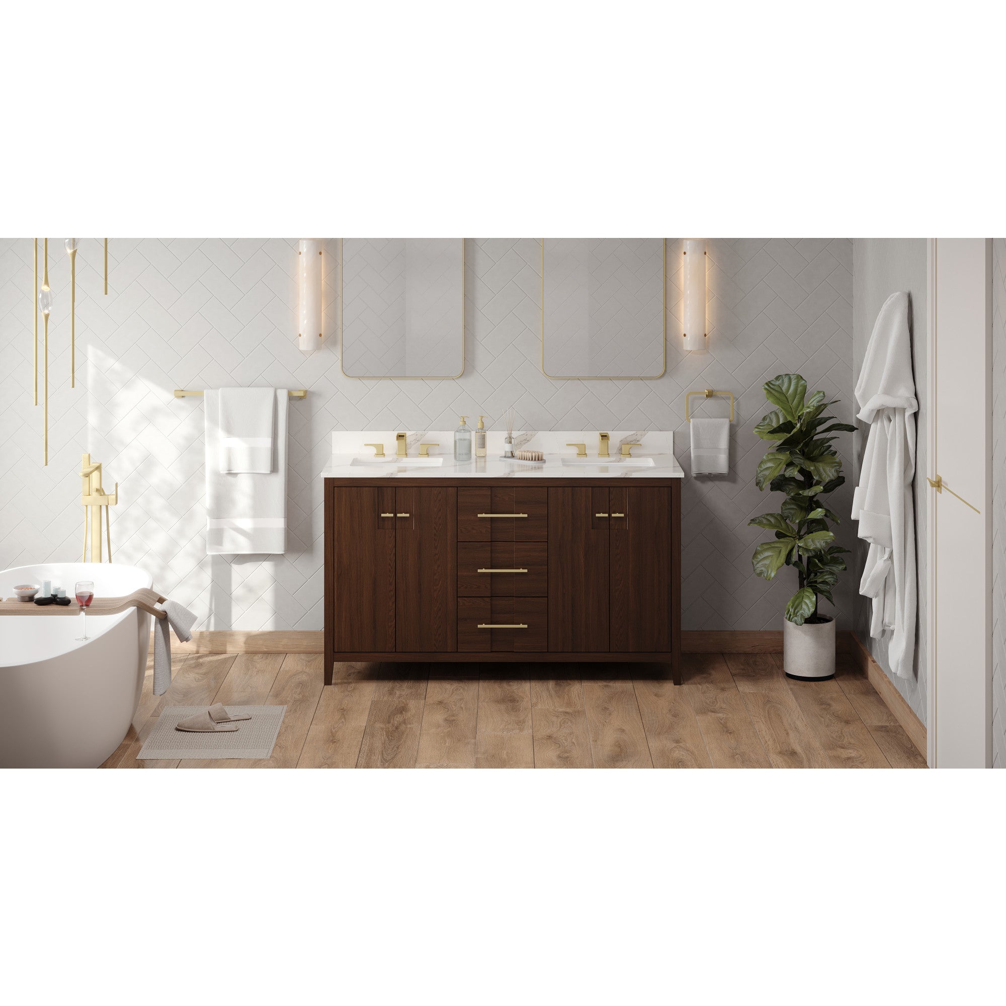 60" Katara Vanity – Double Bowl