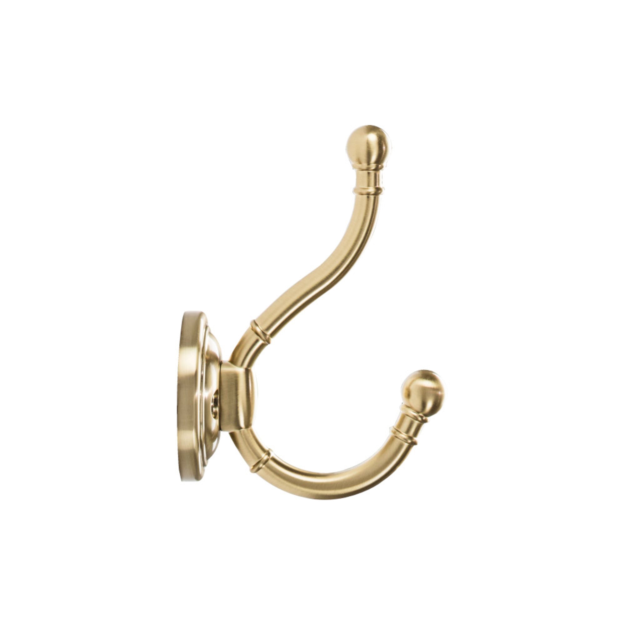 Kara 4 1/2" Wall Hooks - Honey Bronze