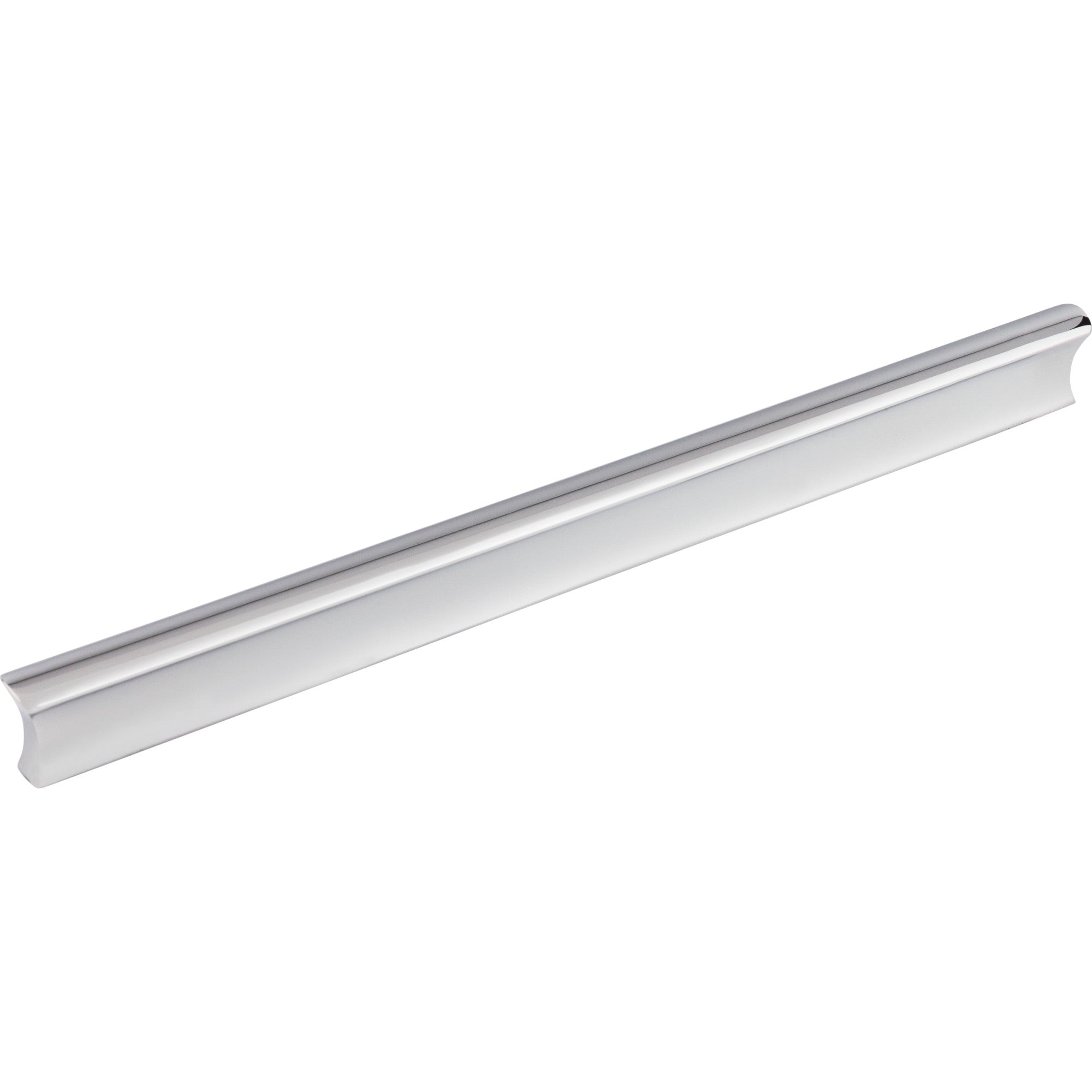 Glacier 9 15/16" Center to Center Finger Pull - Polished Chrome