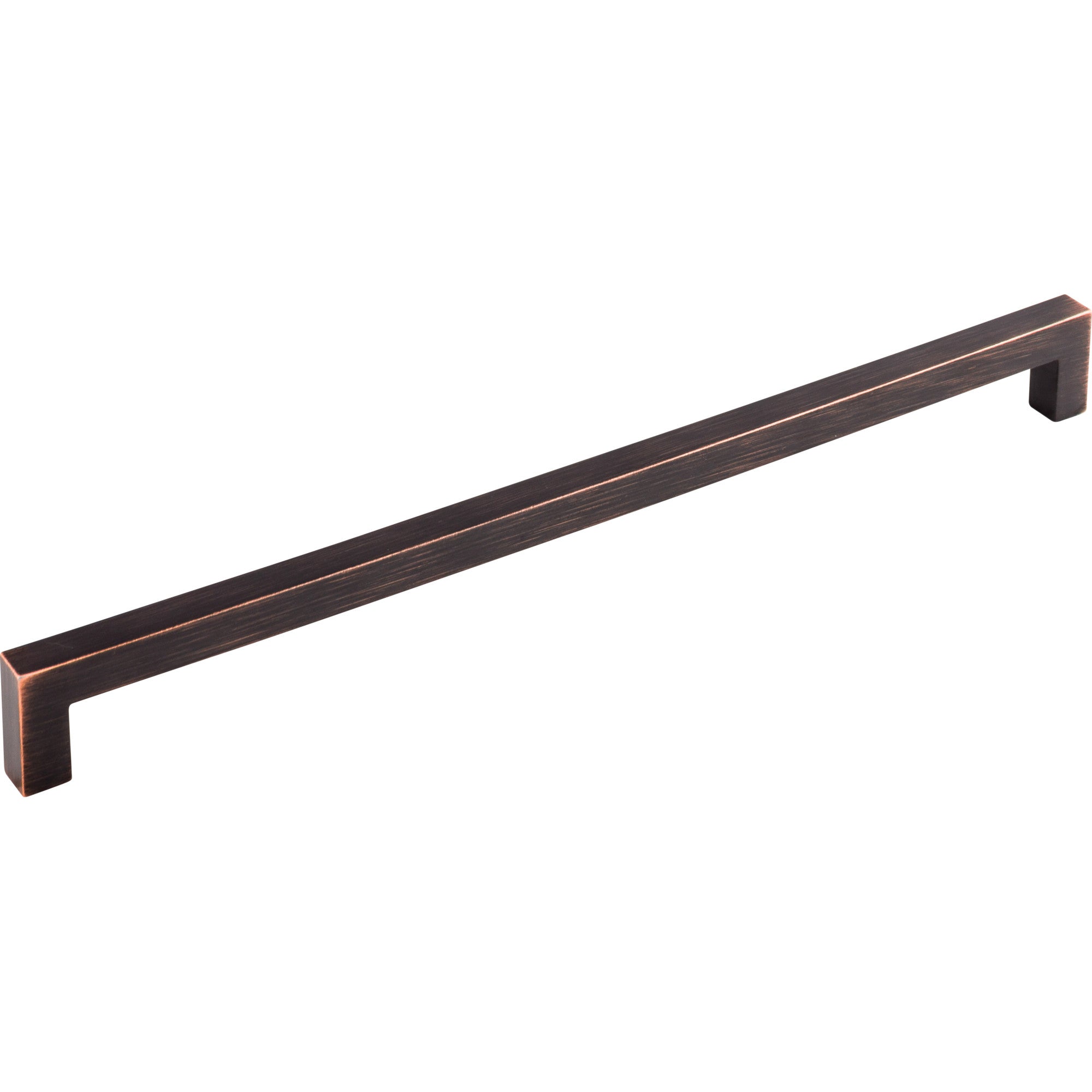 Square Bar 12" Center to Center Bar Pull - Tuscan Bronze
