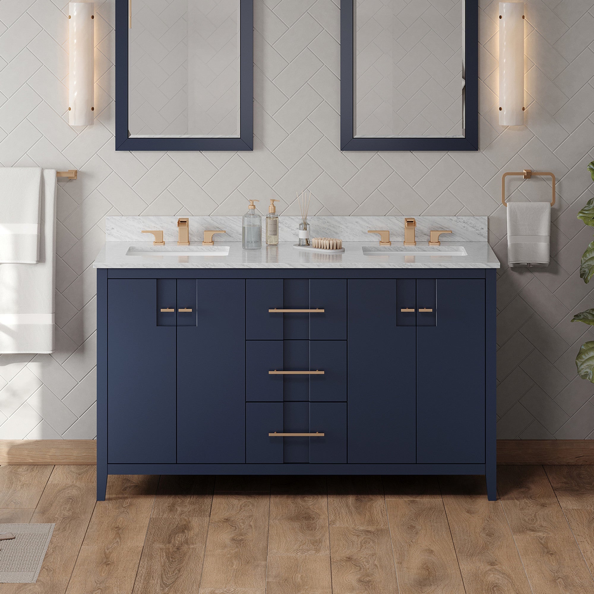 60" Katara Vanity – Double Bowl