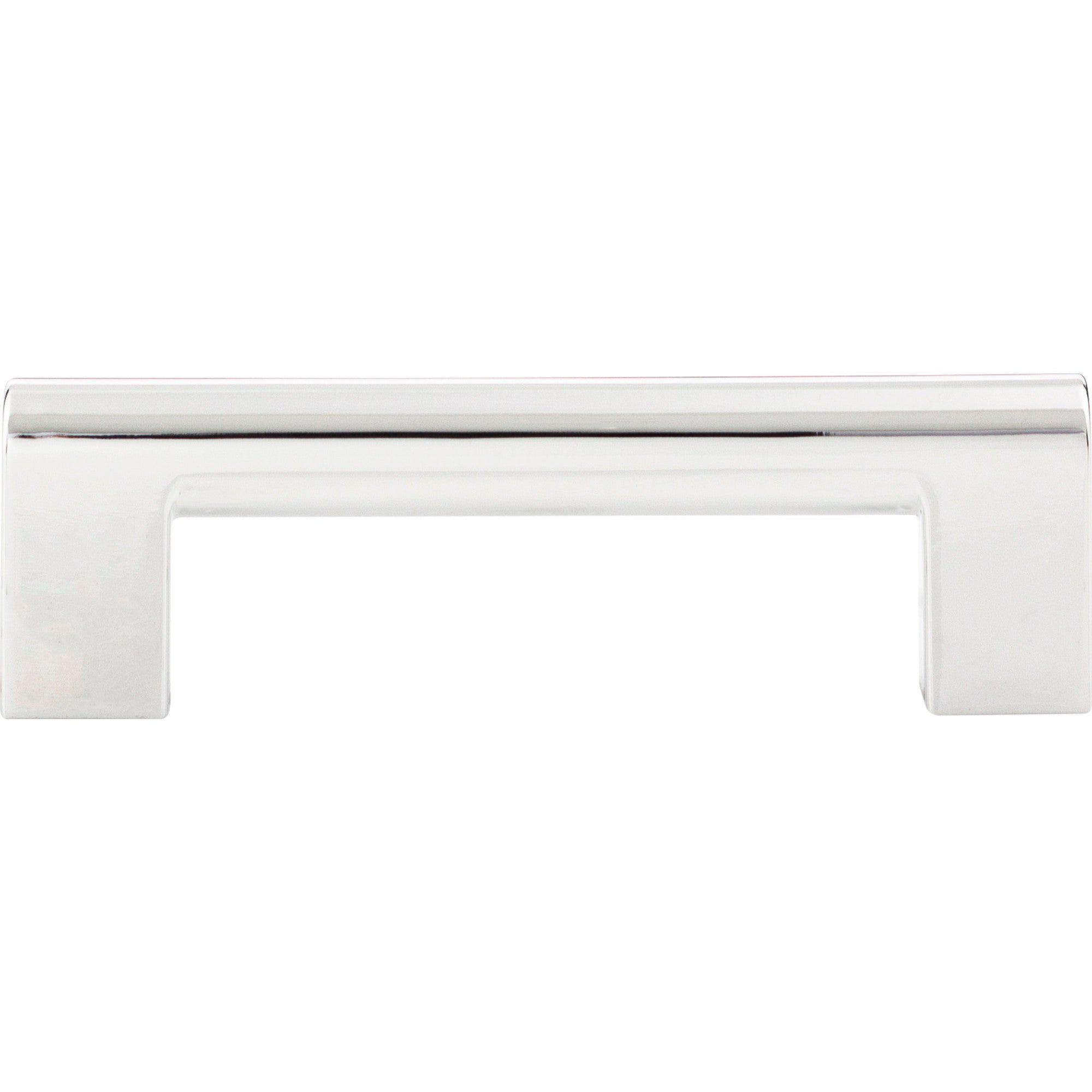 Round Rail Bar Pull - Polished Chrome