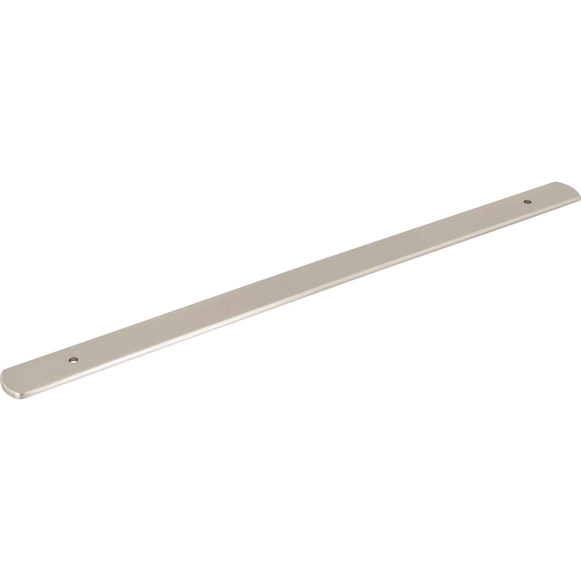 Wescott 12" Center to Center Pull Backplate - Brushed Satin Nickel