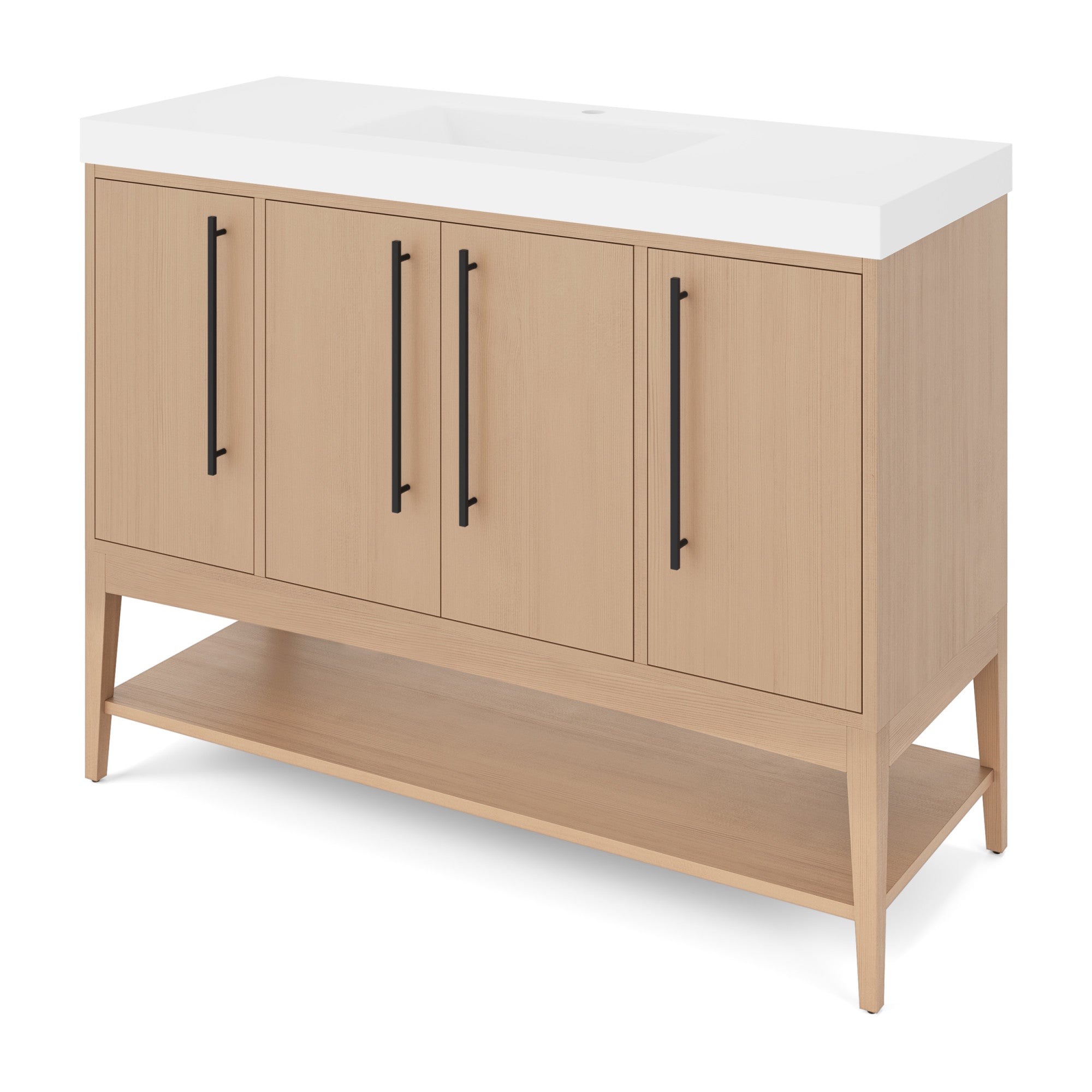 48" Tempest Vanity – Natural Oak
