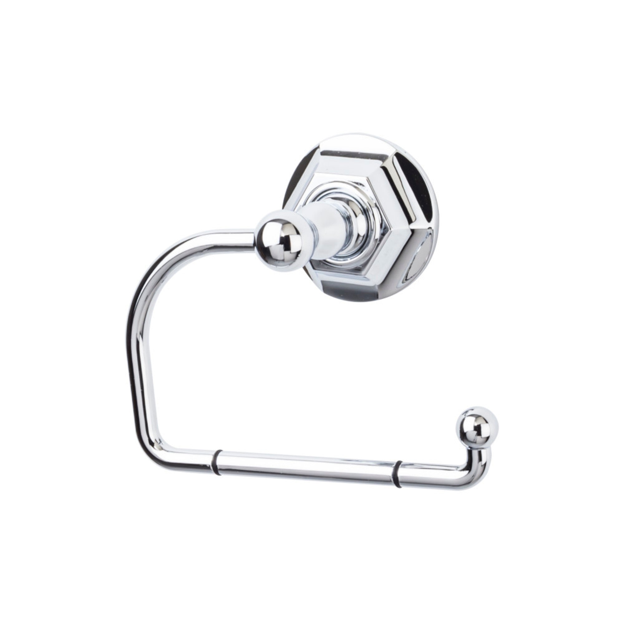 TOP BATH (R) Edwardian Bath Wall Mounted Toilet Paper Holder - Polished Chrome