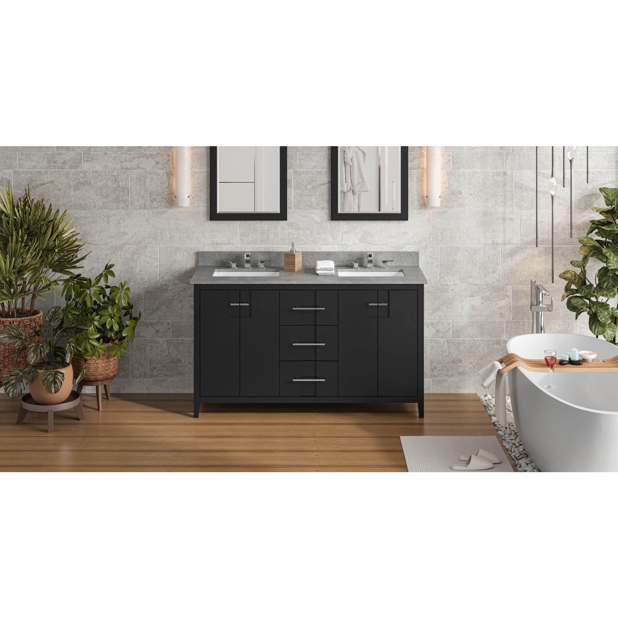 60" Katara Vanity – Double Bowl