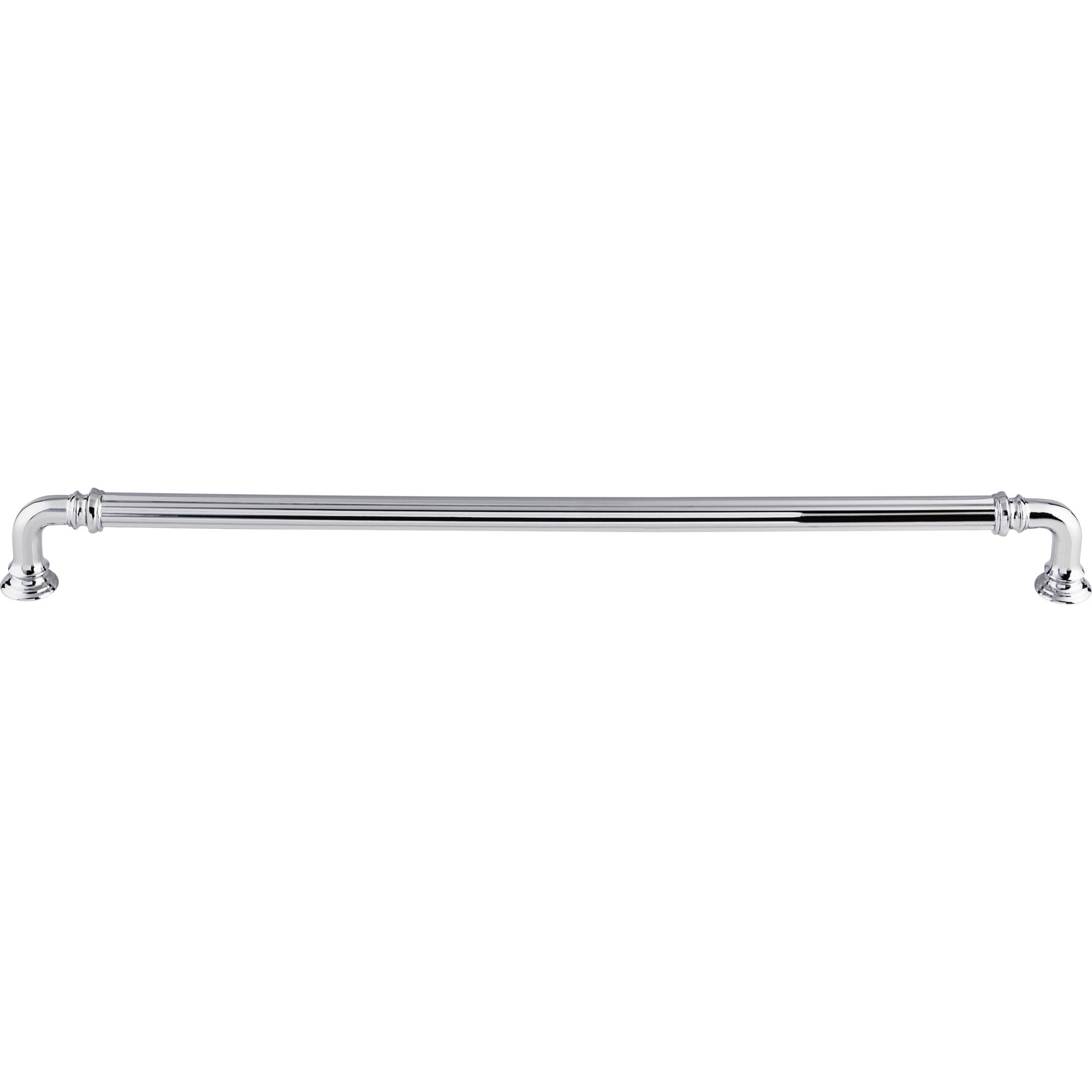 Reeded Bar Pull - Polished Chrome