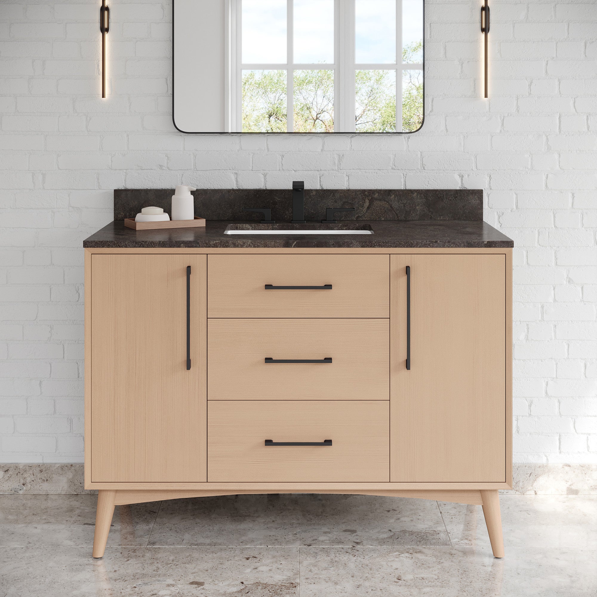 48" Dashwood Vanity – Natural Oak