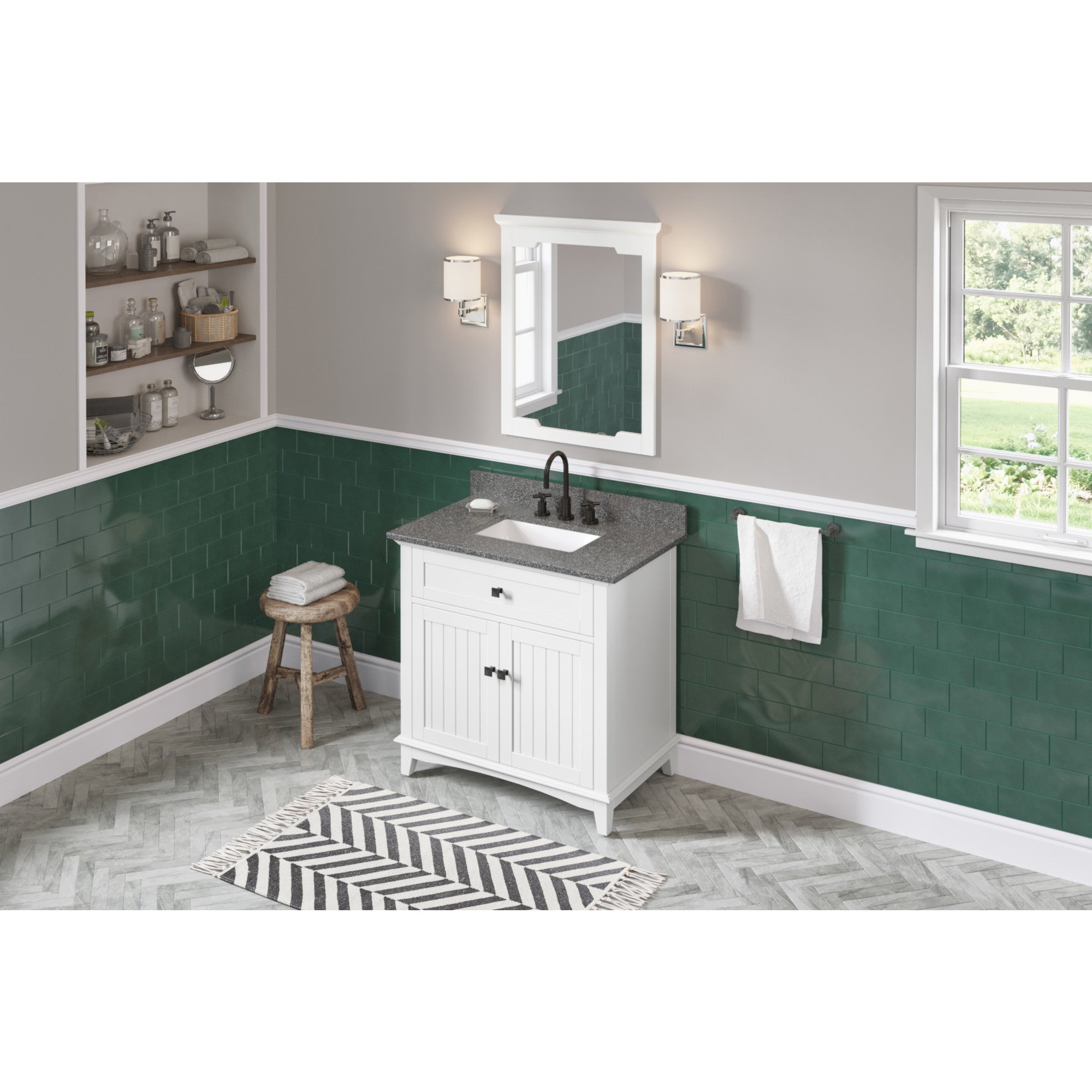 36" Savino Vanity – White