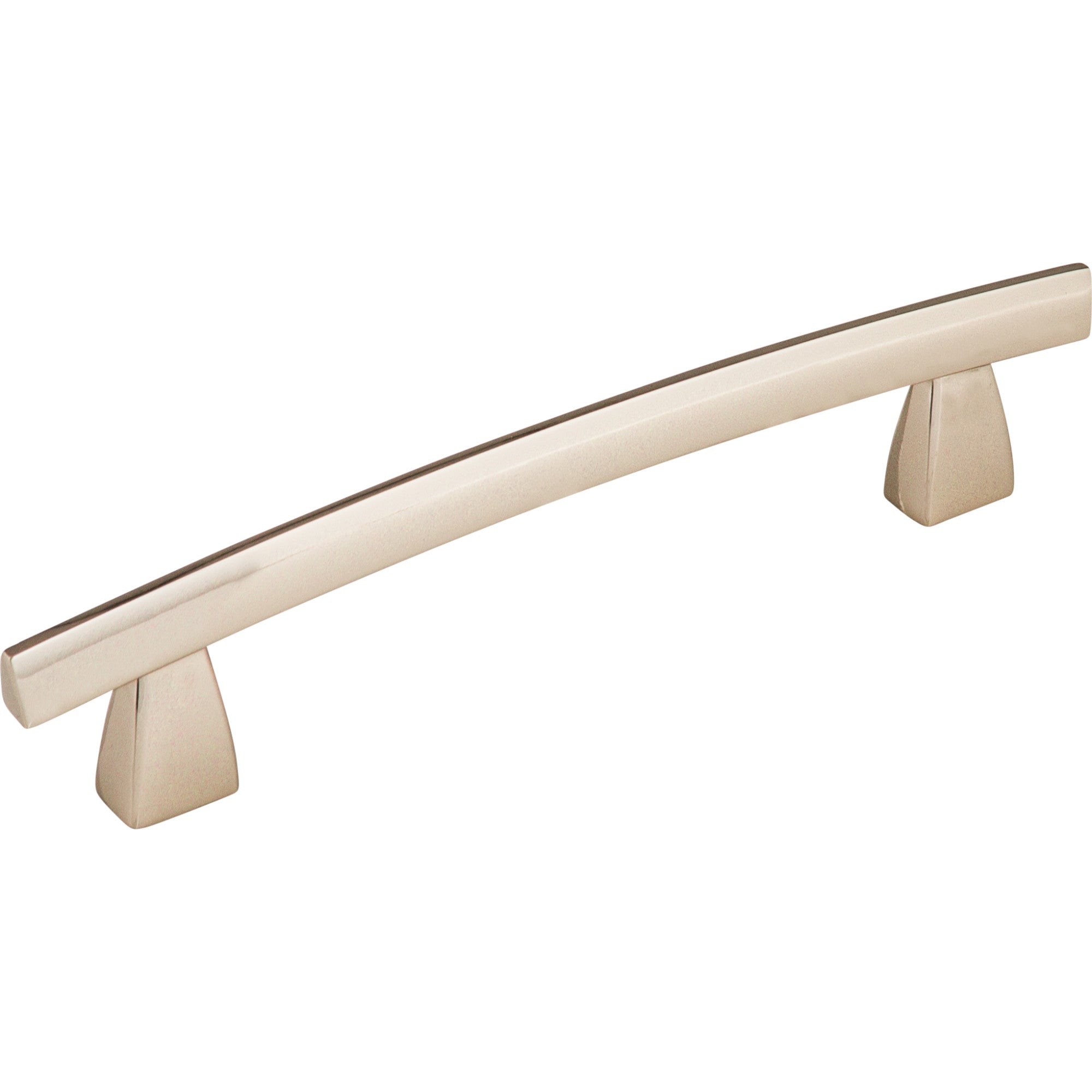Arched 5" Center to Center Bar Pull - Polished Nickel