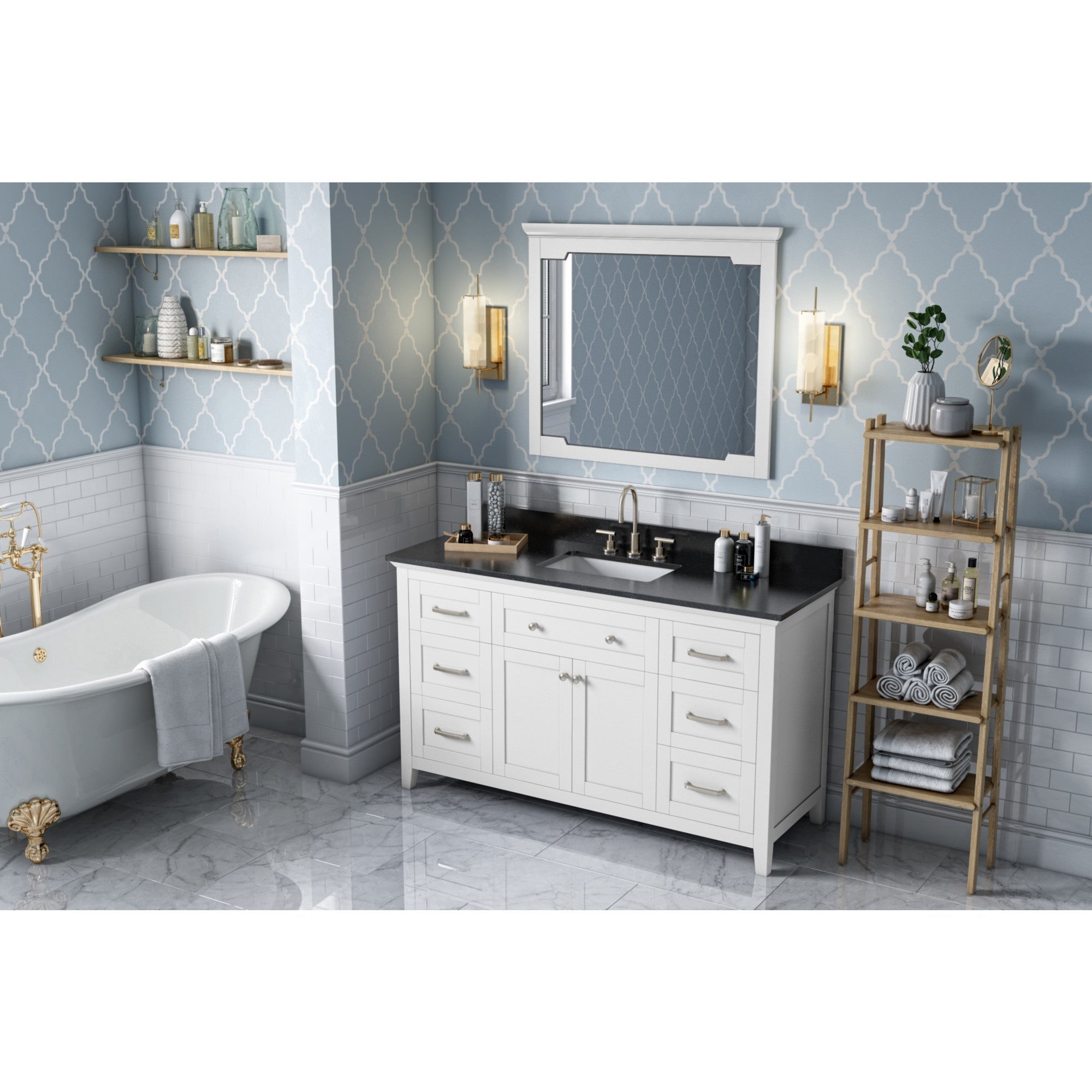 60" Chatham Vanity – White