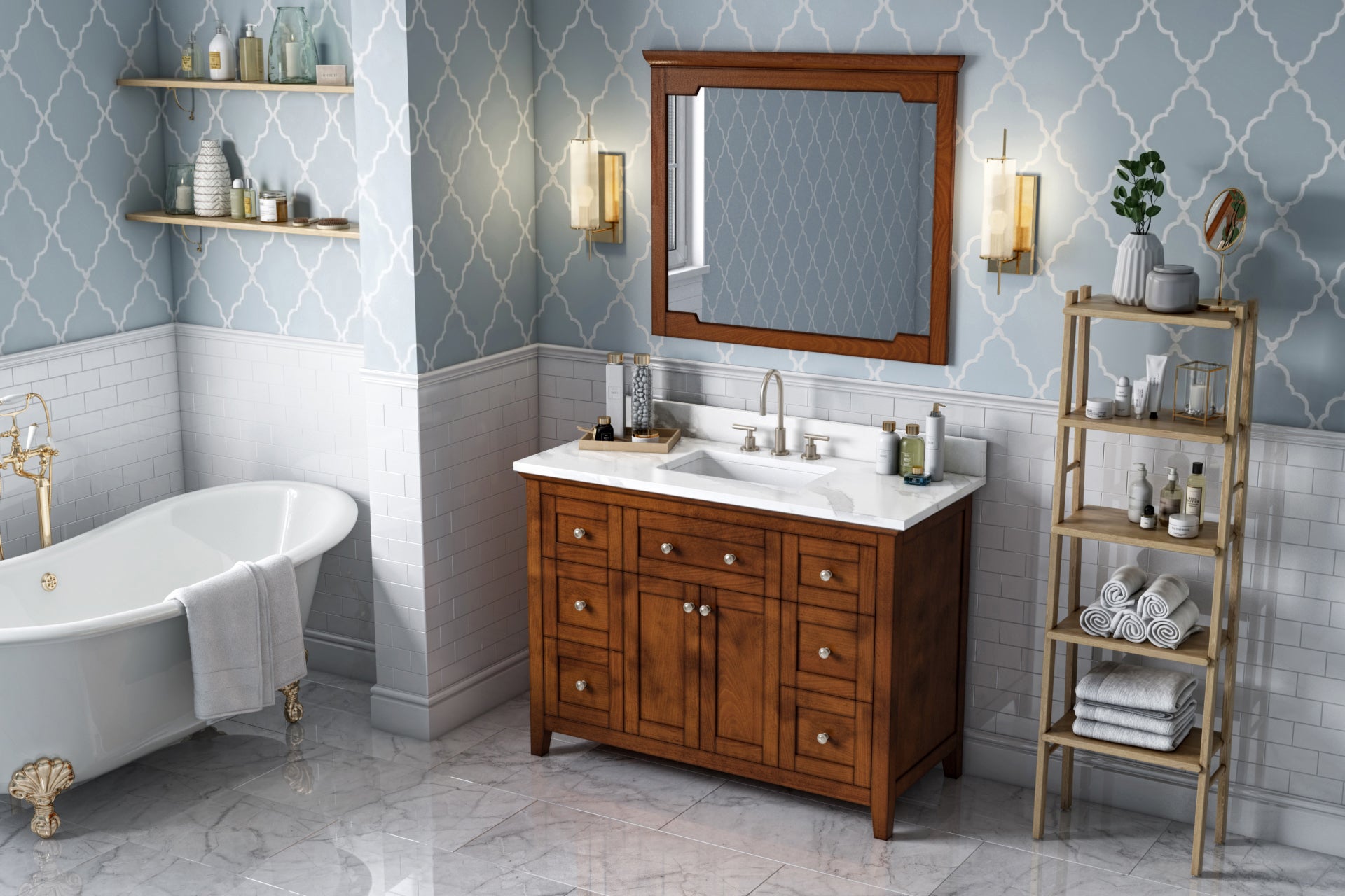 48" Chatham Vanity – Chocolate