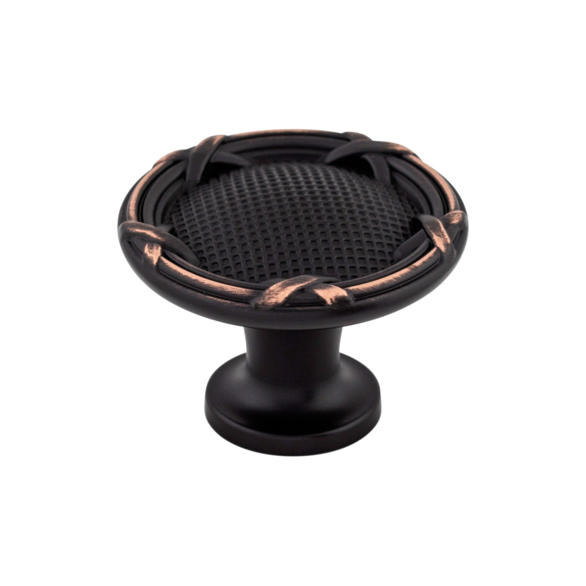 Ribbon & Reed 1 1/4" Diameter Round Knob - Tuscan Bronze