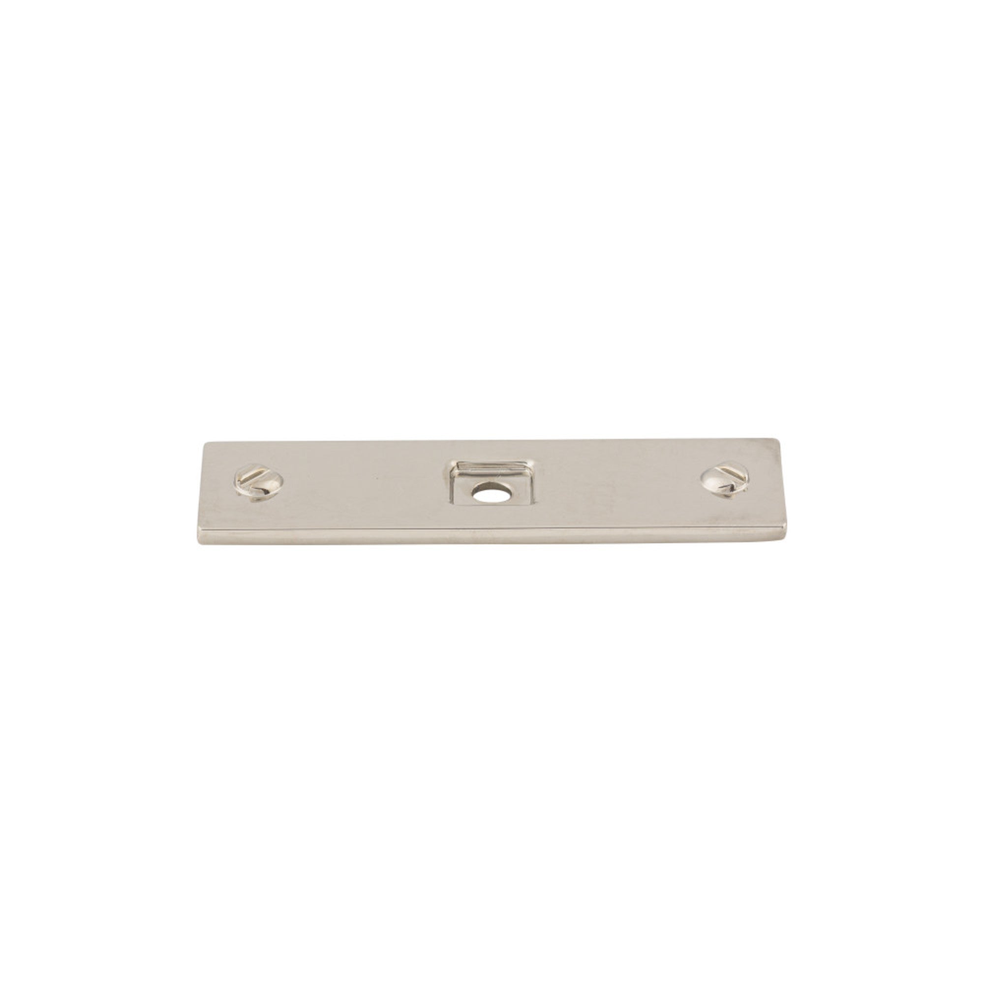 Channing Knob Backplate - Polished Nickel