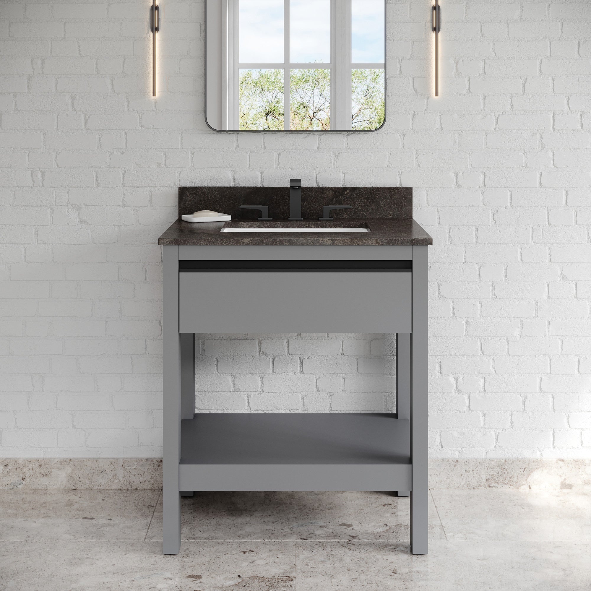 30" Jubilee Vanity – Grey