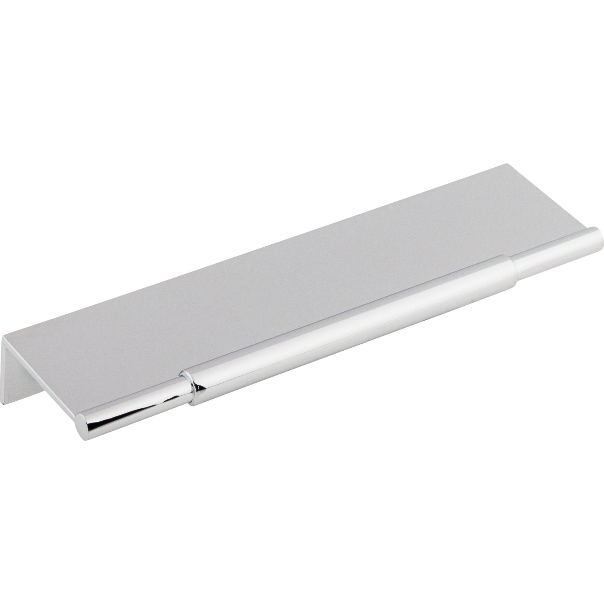 Crestview 5" Center to Center Finger Pull - Polished Chrome